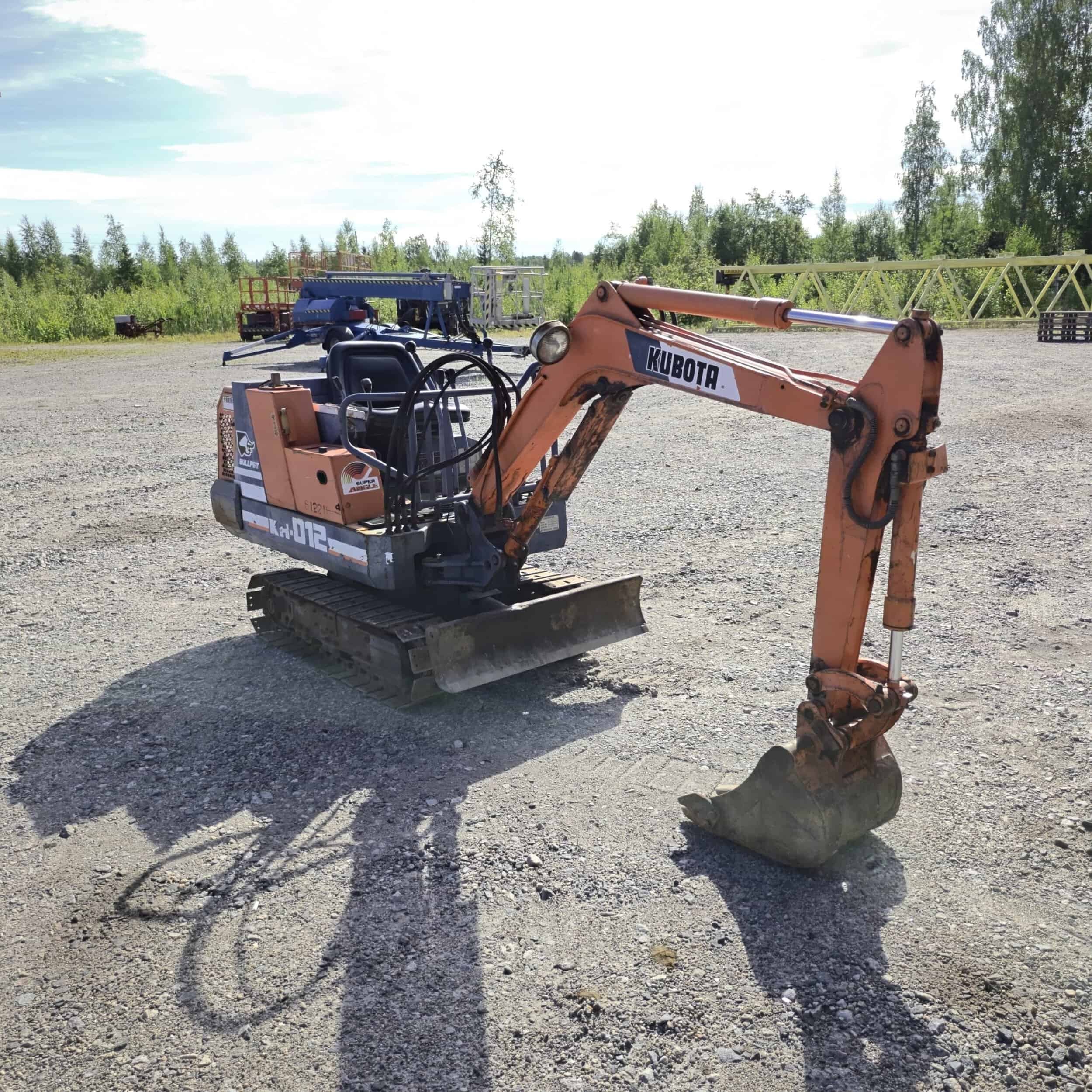 Kubota KH-012 Rautatelainen minikaivuri - Image 12