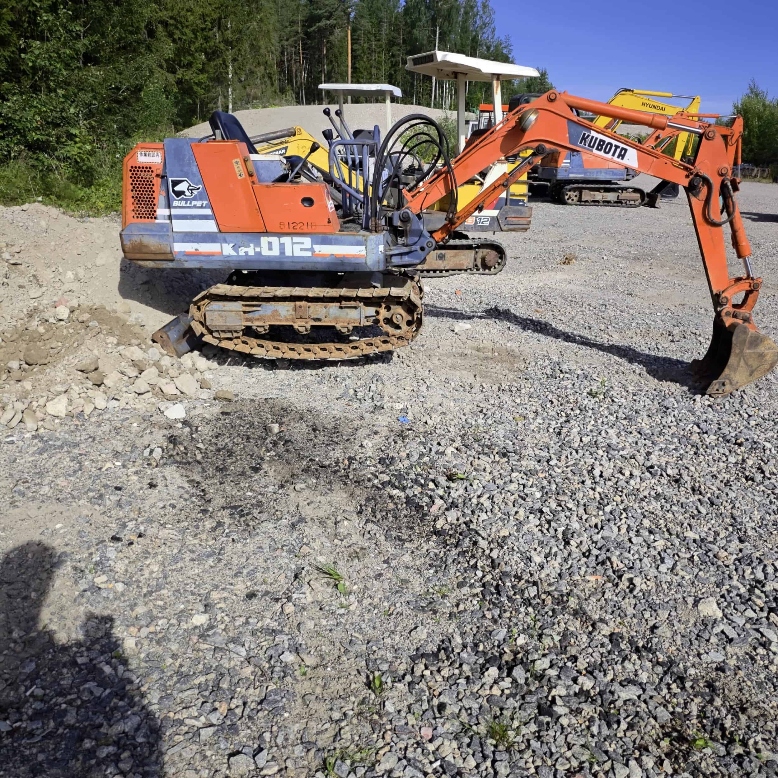 Kubota KH-012 Rautatelainen minikaivuri - Image 4