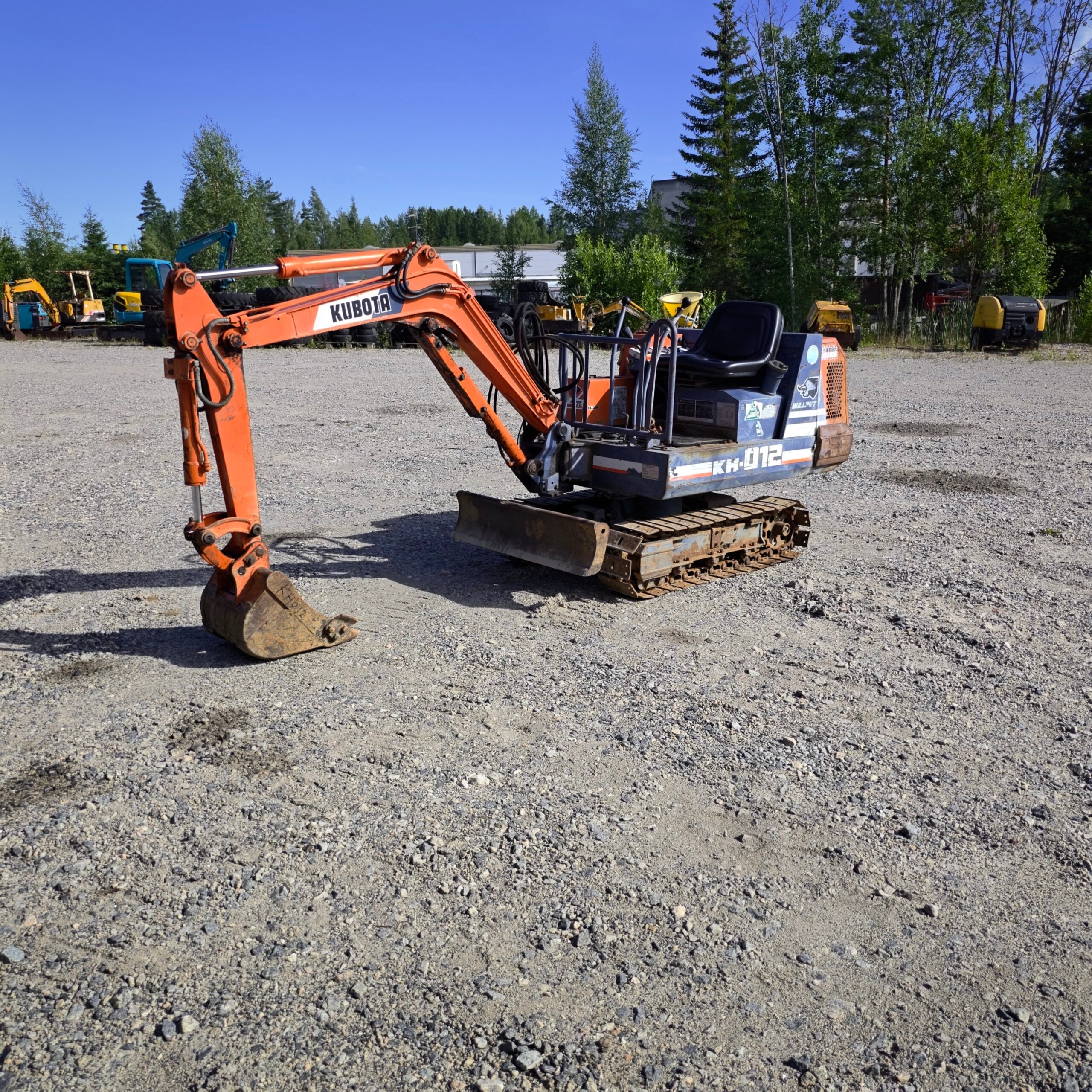 Kubota KH-012 Rautatelainen minikaivuri - Image 2