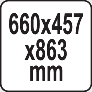 Työkalukaappi jäteastialla 86,3 cm, Yato
