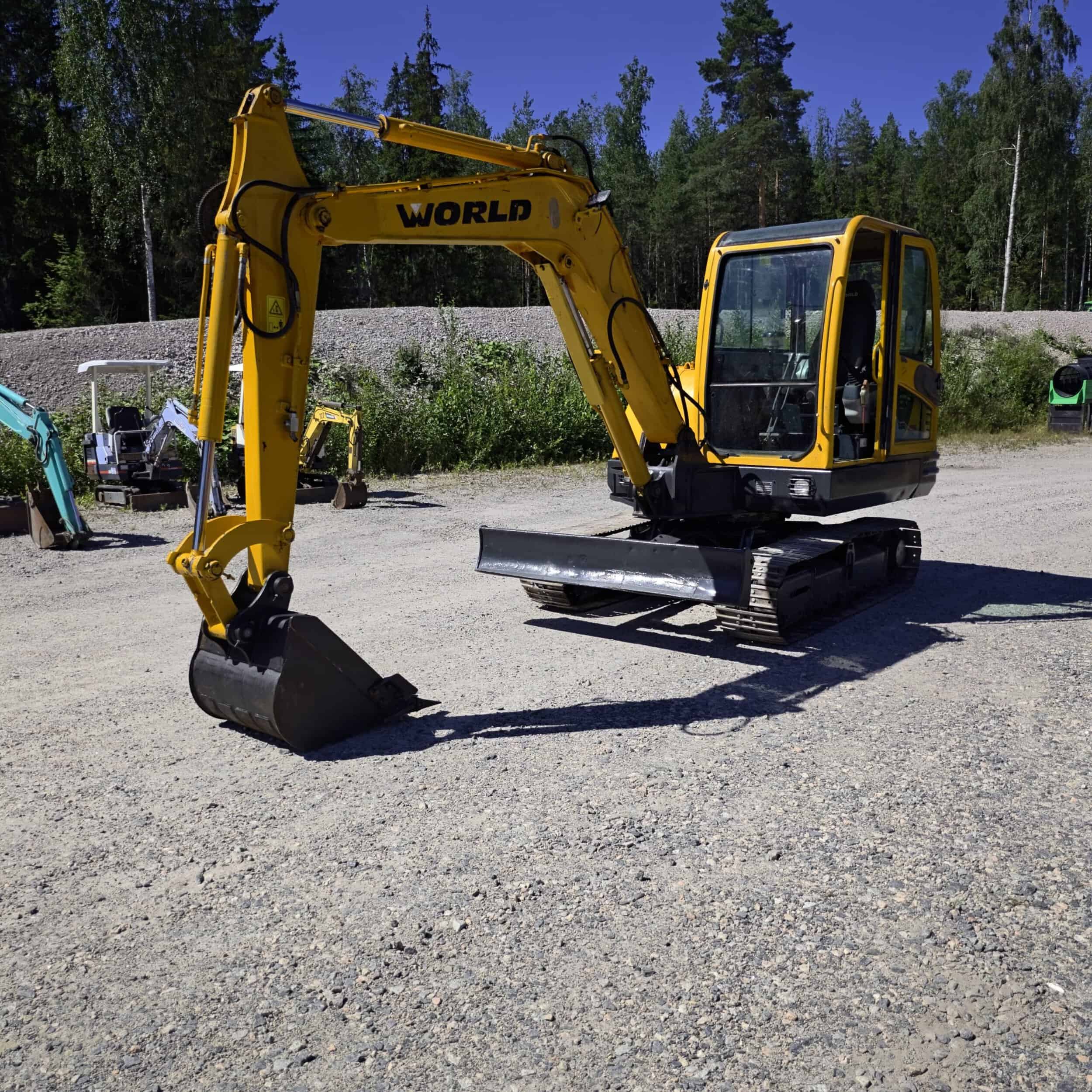 World W265-8 Rautatelainen minikaivuri vm:2014 - Image 2