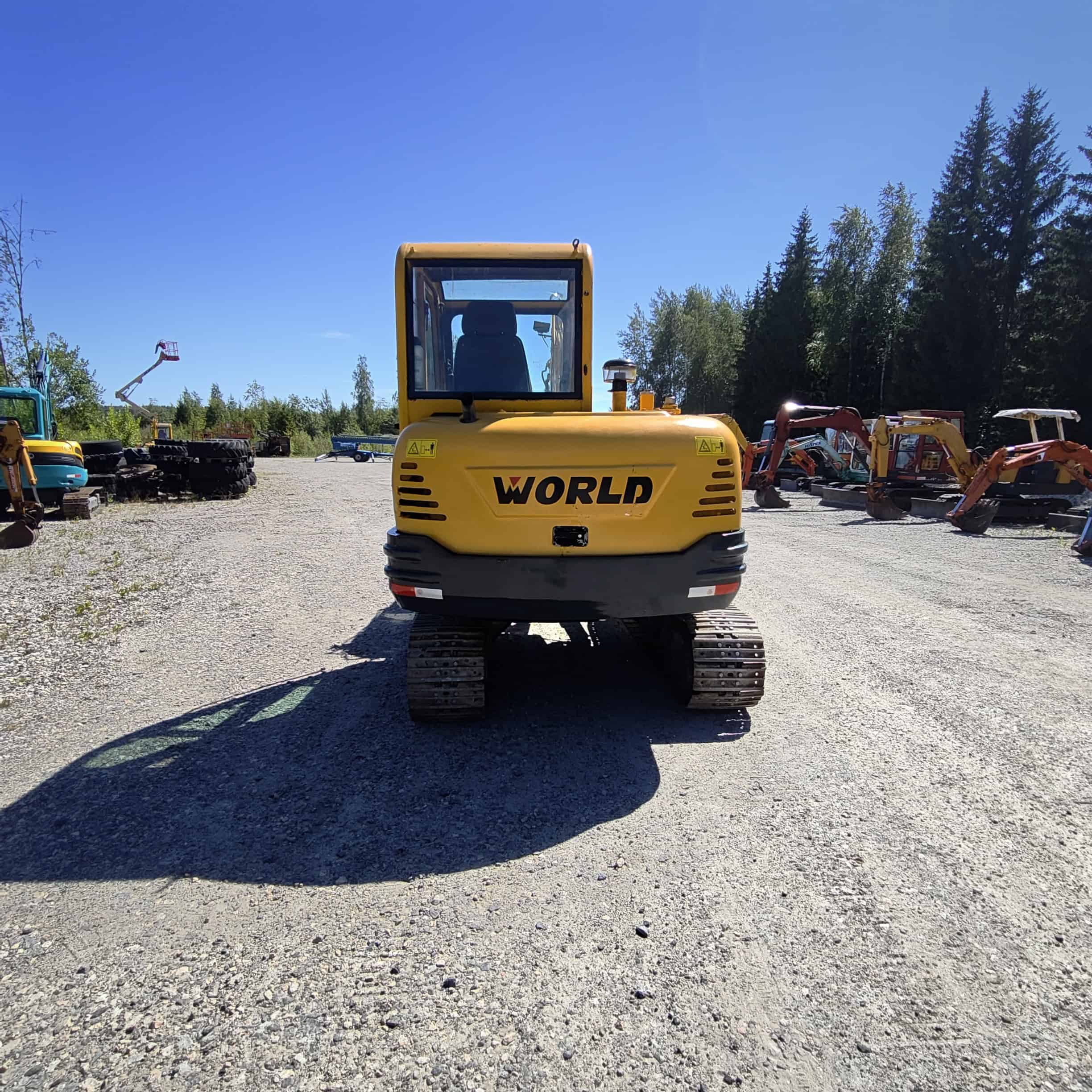 World W265-8 Rautatelainen minikaivuri vm:2014 - Image 3