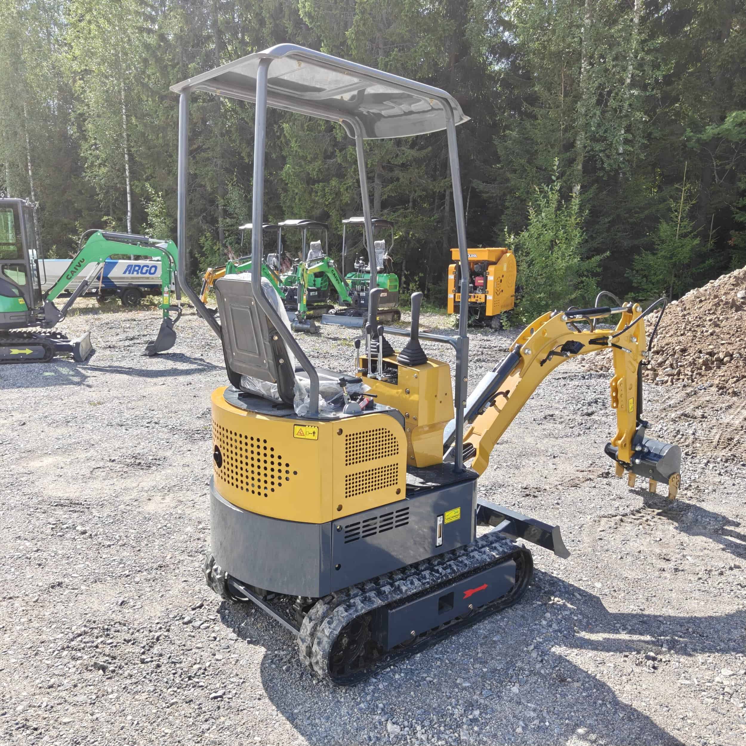 Infront YFE12 Kumitelainen minikaivuri vm 2026 - Image 6