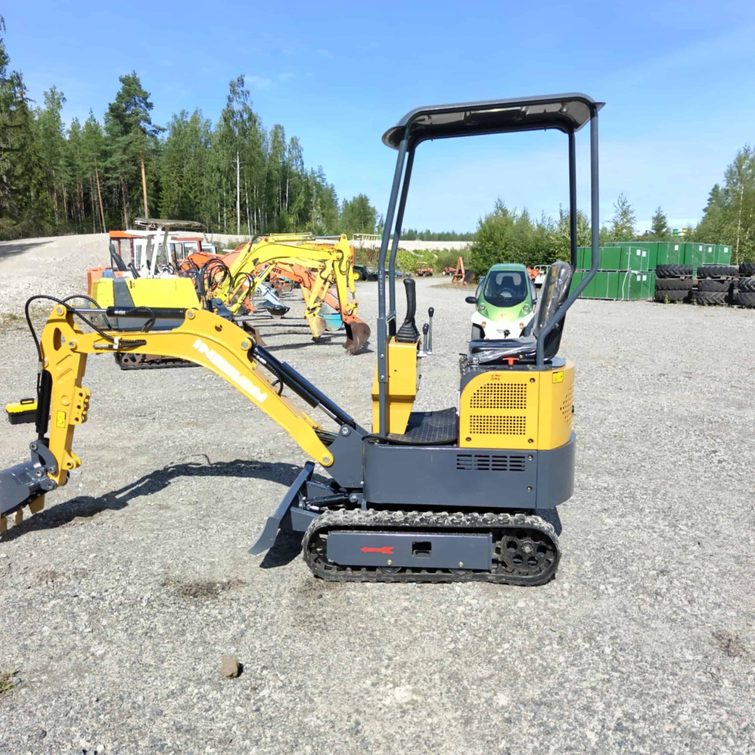 Infront YFE12 Kumitelainen minikaivuri vm 2026 - Image 8