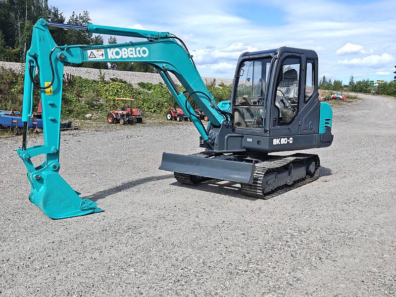 Kobelco SK60-C Rautatelainen minikaivuri