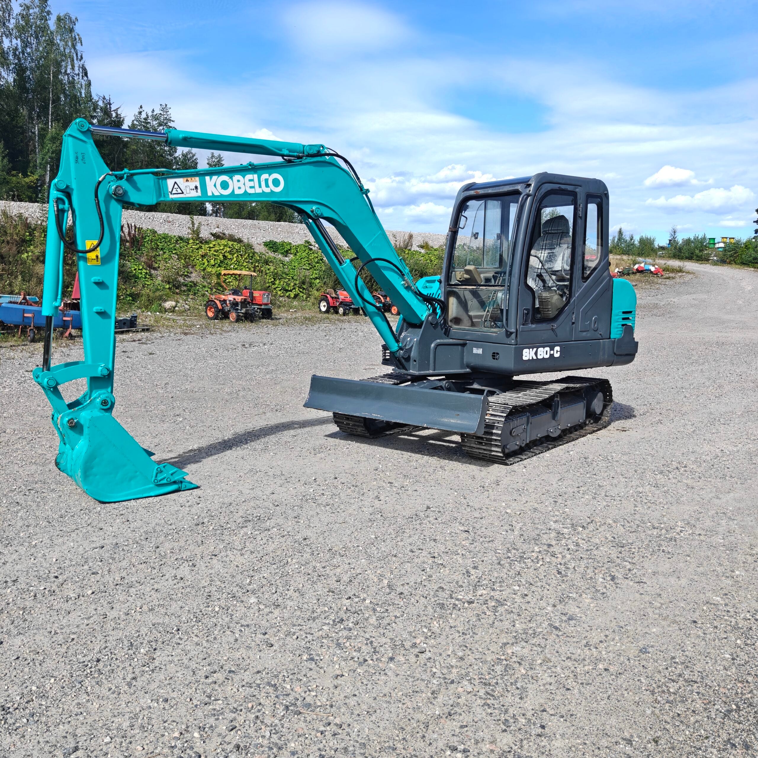 Kobelco SK60-C Rautatelainen minikaivuri