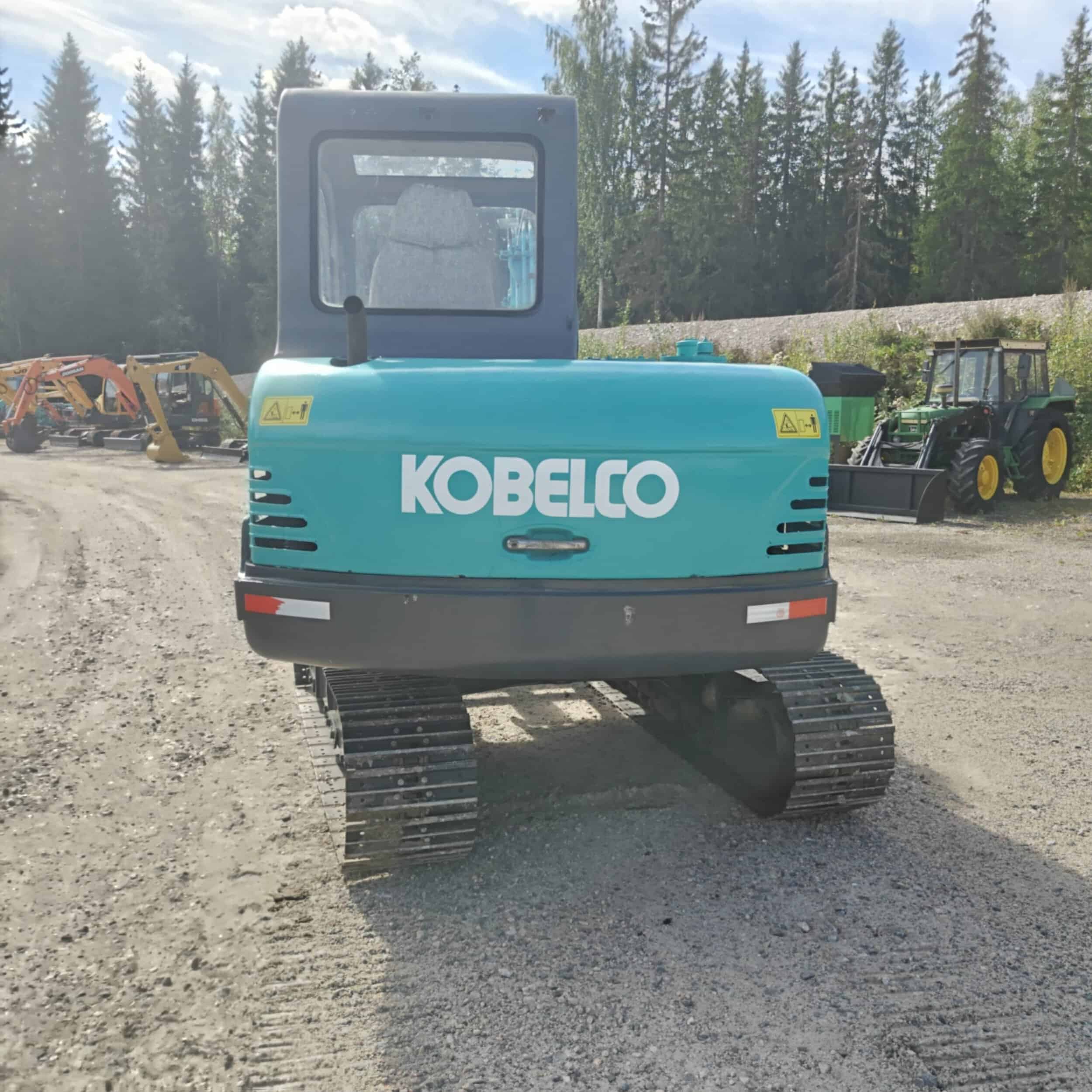 Kobelco SK60-C Rautatelainen minikaivuri - Image 8
