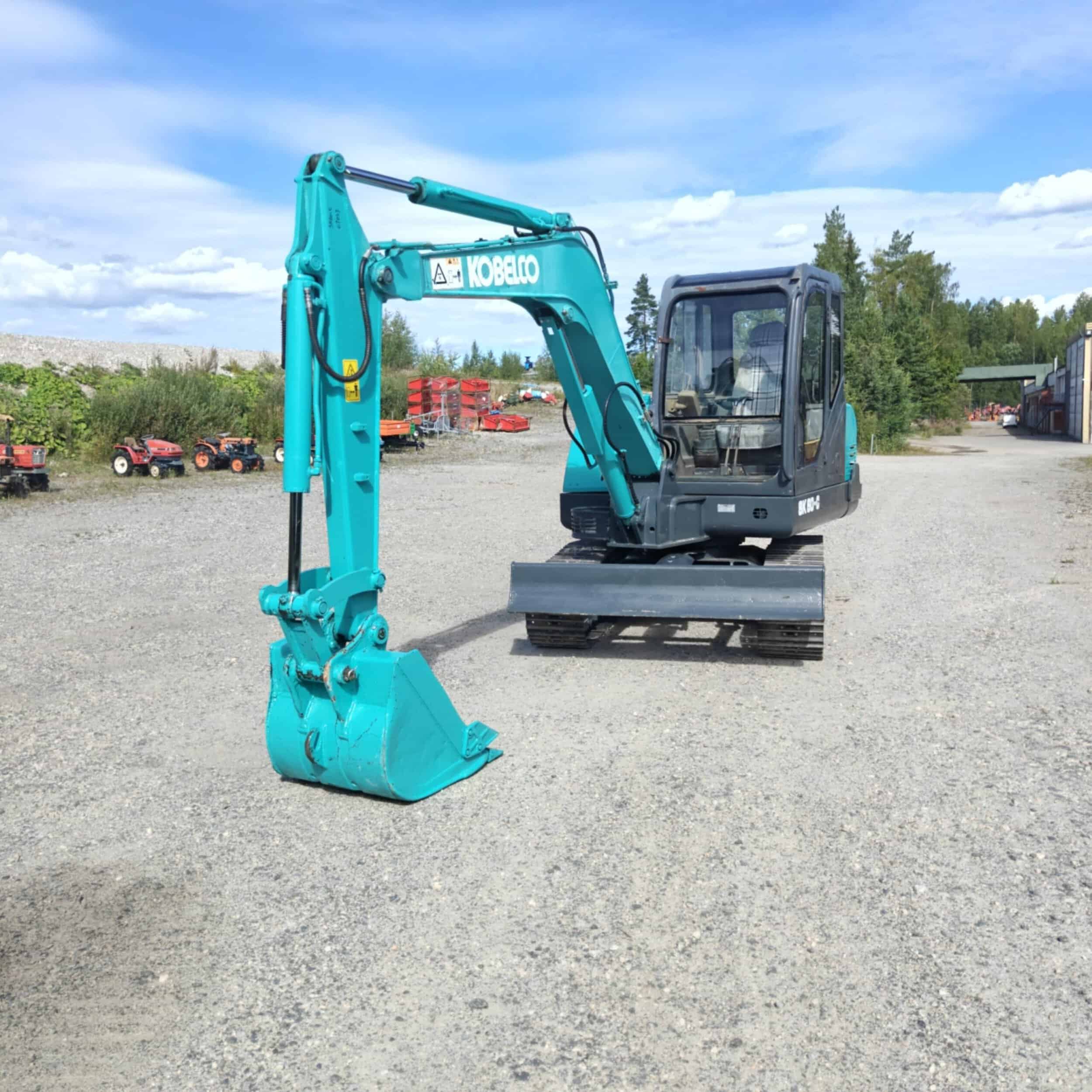 Kobelco SK60-C Rautatelainen minikaivuri - Image 3
