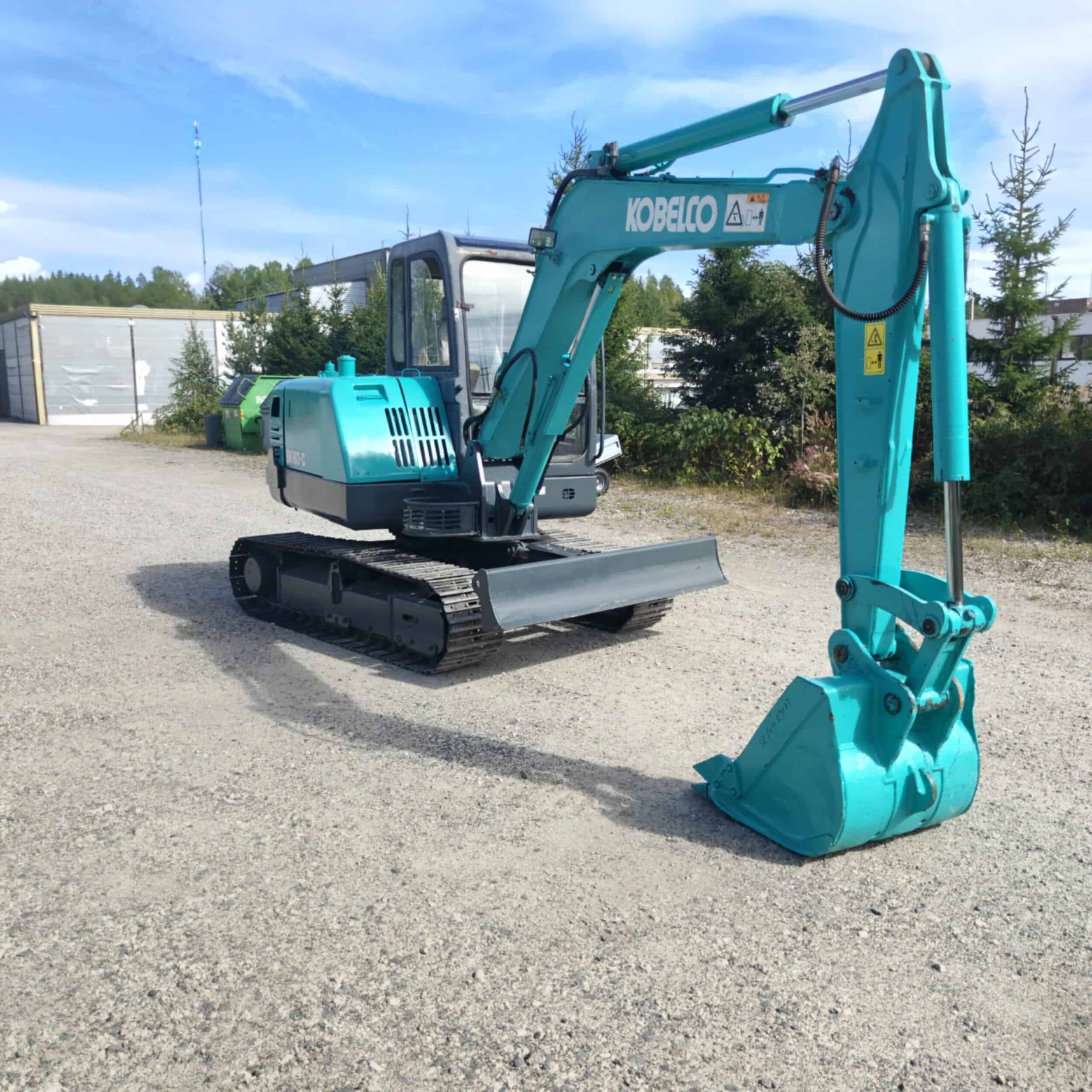 Kobelco SK60-C Rautatelainen minikaivuri - Image 5
