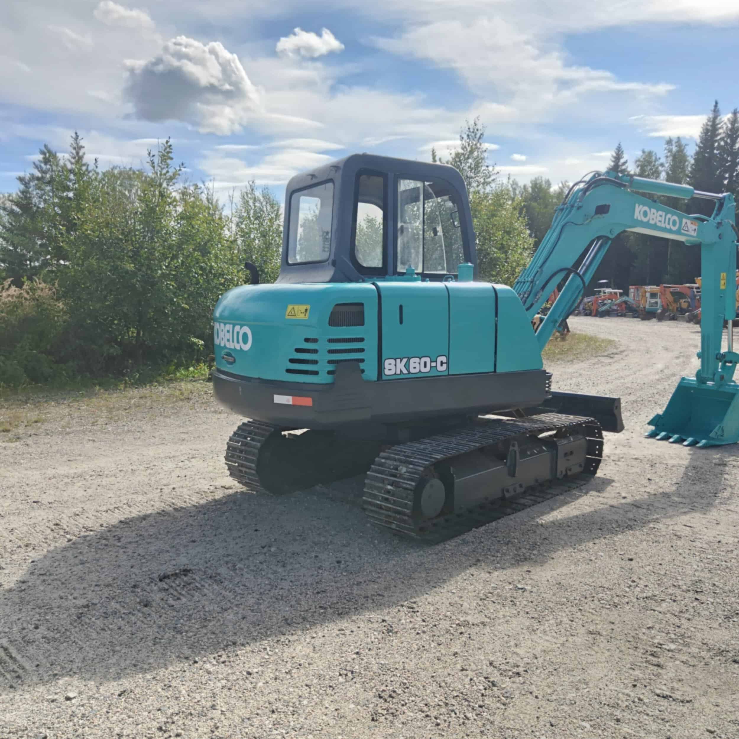 Kobelco SK60-C Rautatelainen minikaivuri - Image 7