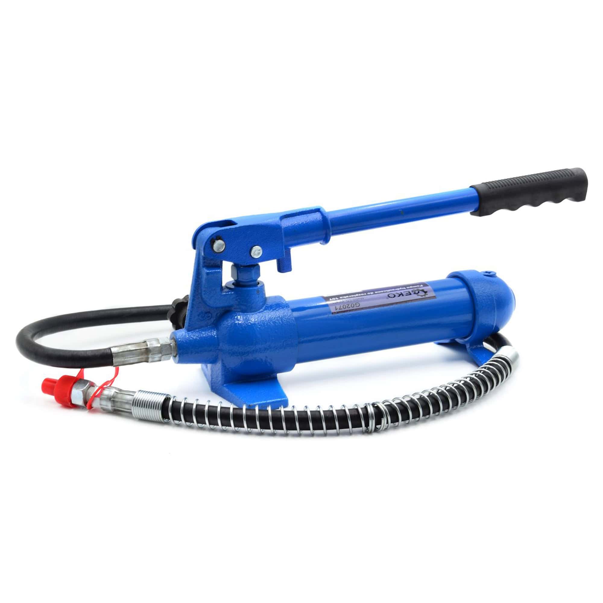 Hydraulinen käsipumppu 10 t korinoikaisusarjaan, Geko.