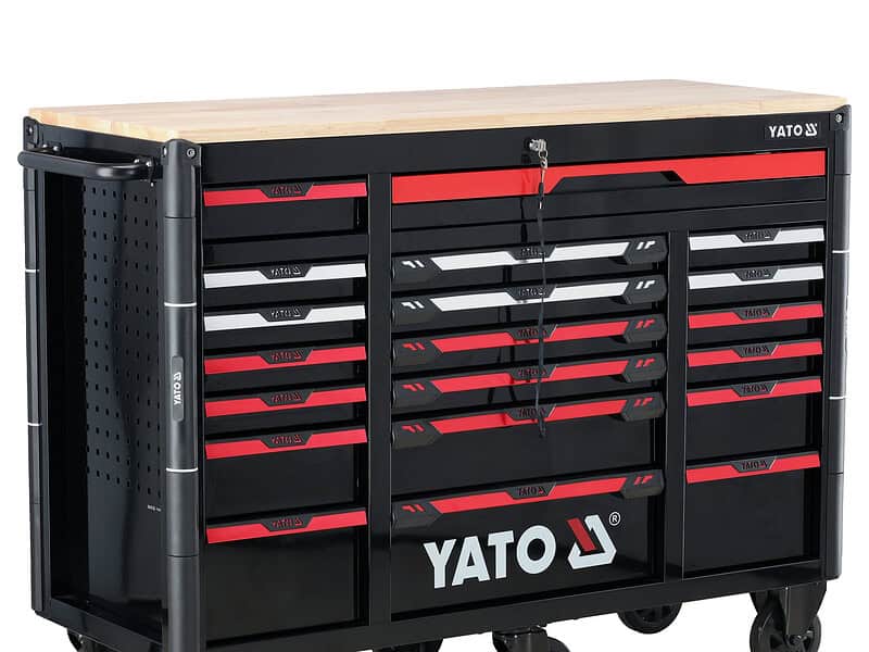 Työkaluvaunu 20 laatikolla, Yato.