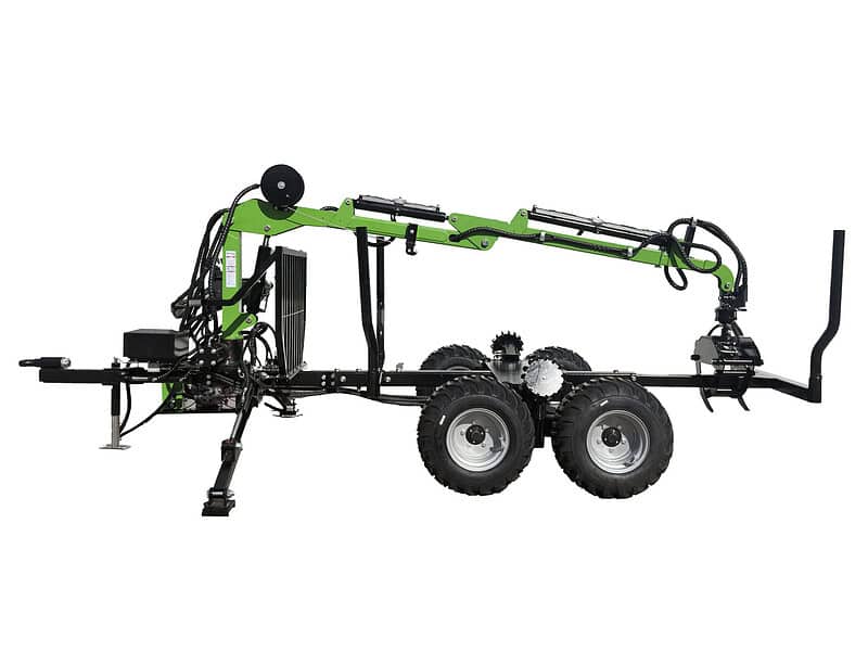 Tukkikärry / metsäperävaunu Pro 4000 kg, Droma Wood