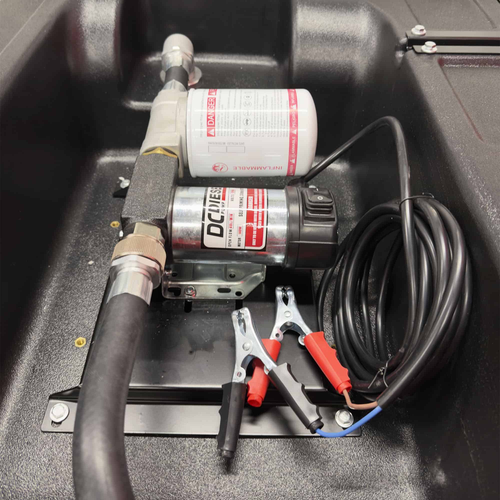 Dieselsäiliö 950 L 12 V pumpulla, Silvan Selecta - Image 16