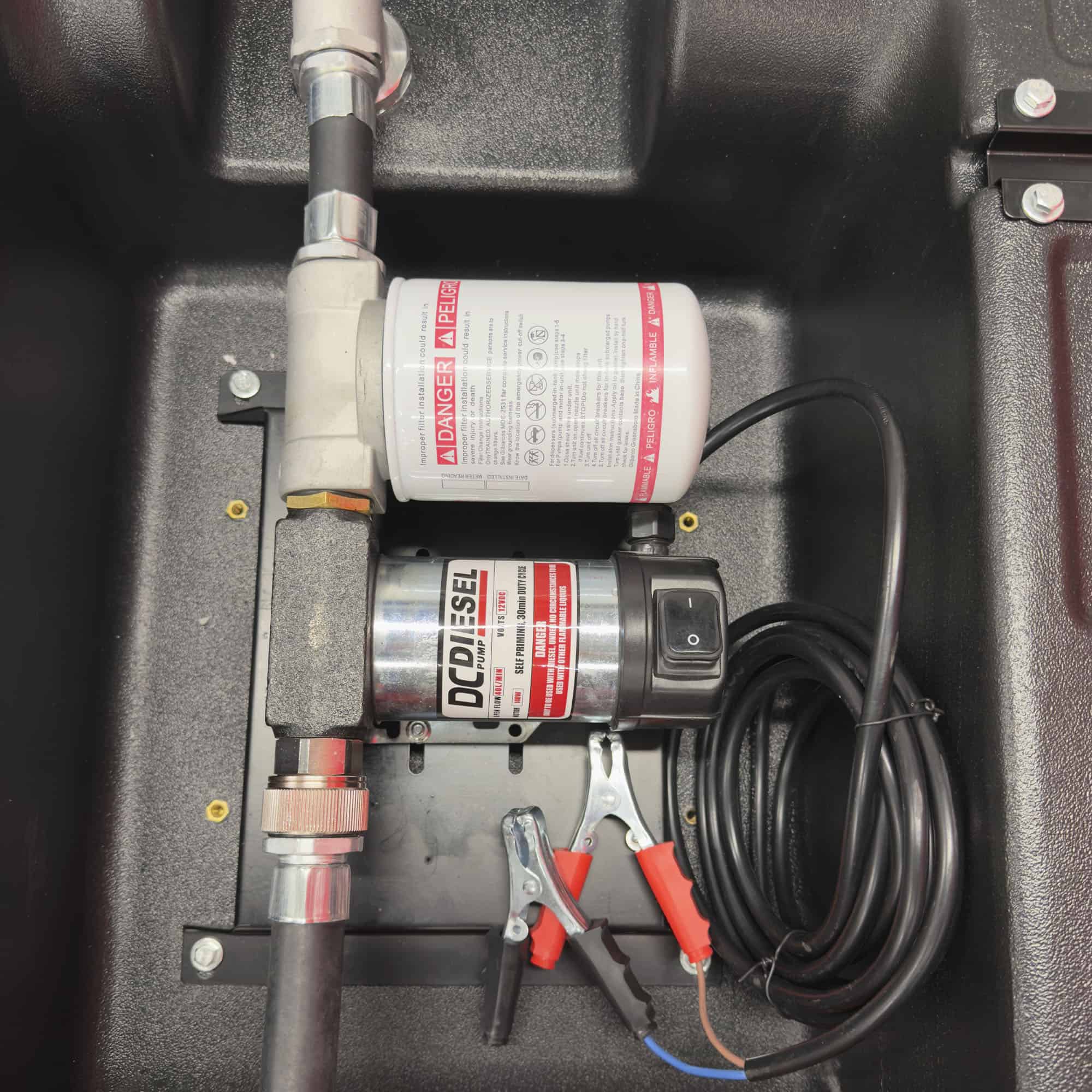 Dieselsäiliö 950 L 12 V pumpulla, Silvan Selecta - Image 17