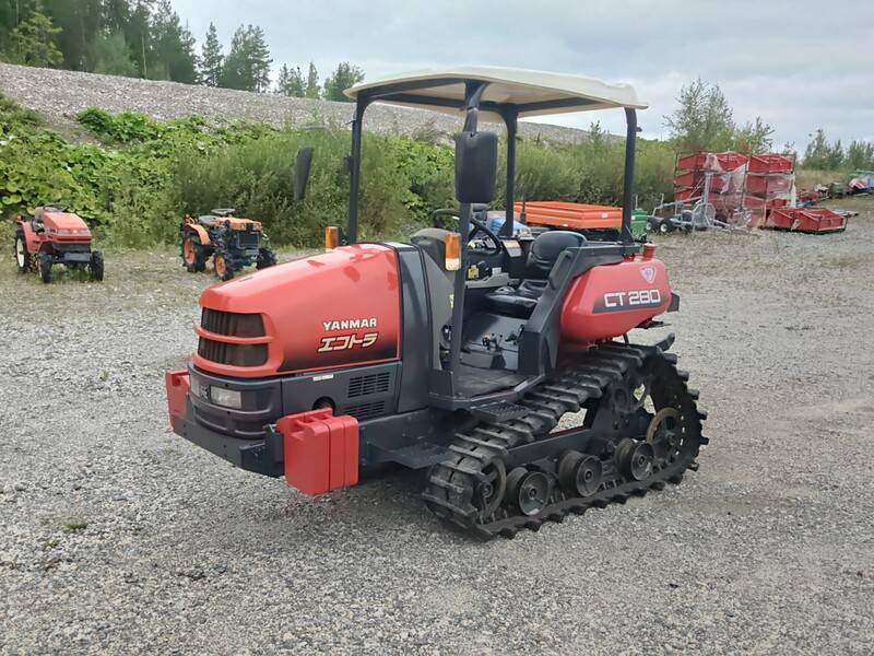 YANMAR CT280 Tela-alustainen minitraktori