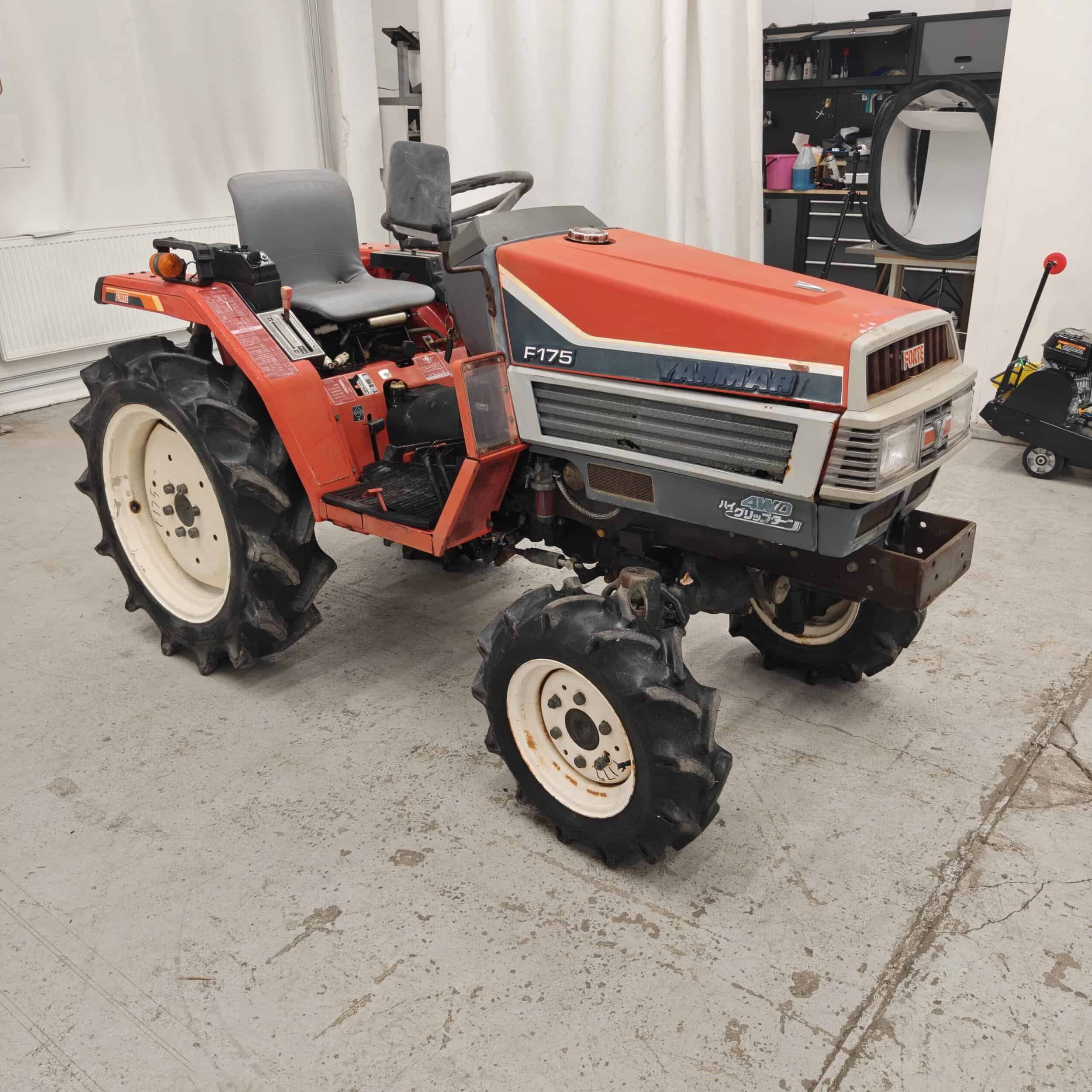 Yanmar F175D 4WD Minitraktori - Image 7