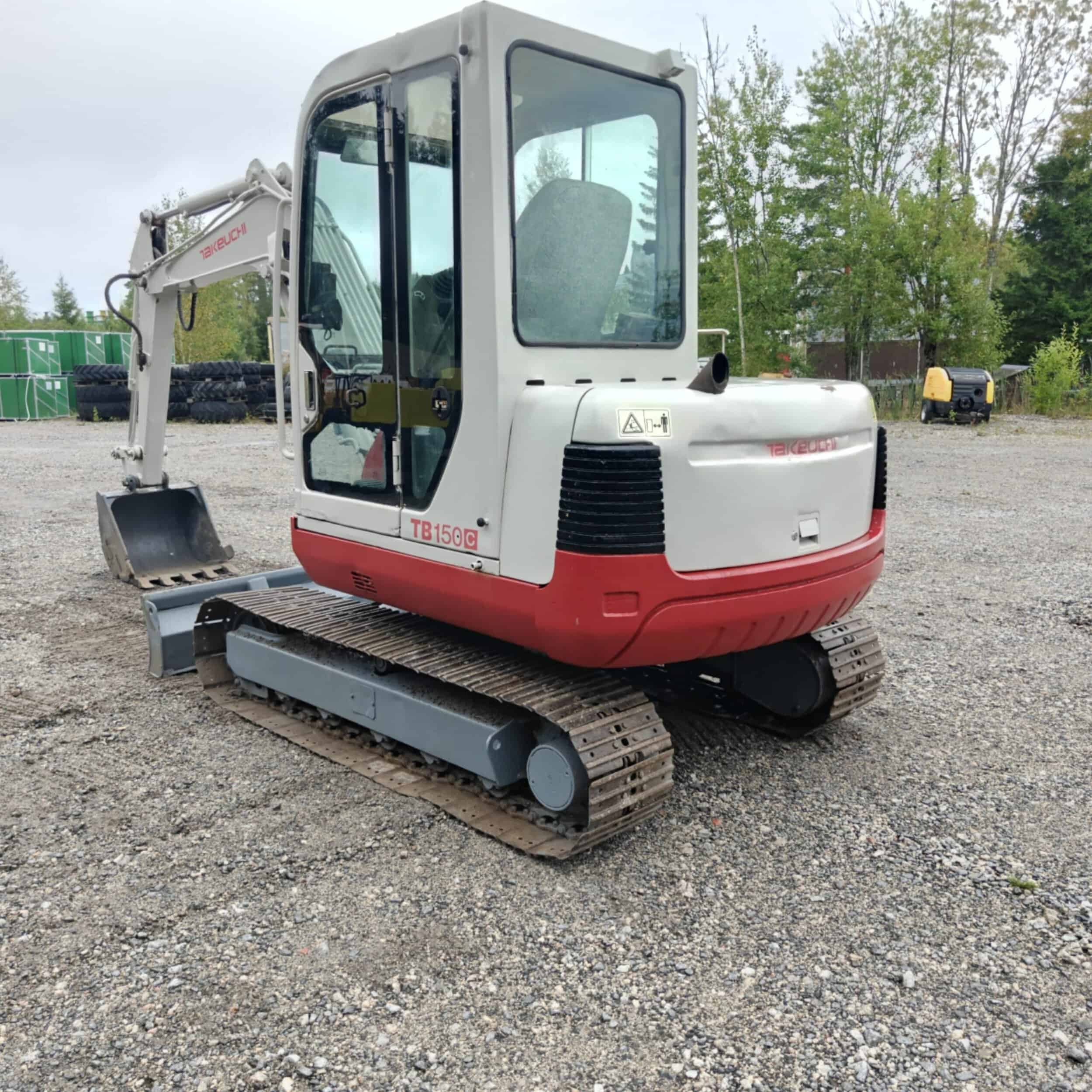 Takeuchi TB150C Rautatelainen Minikaivuri vm 2012 - Image 8