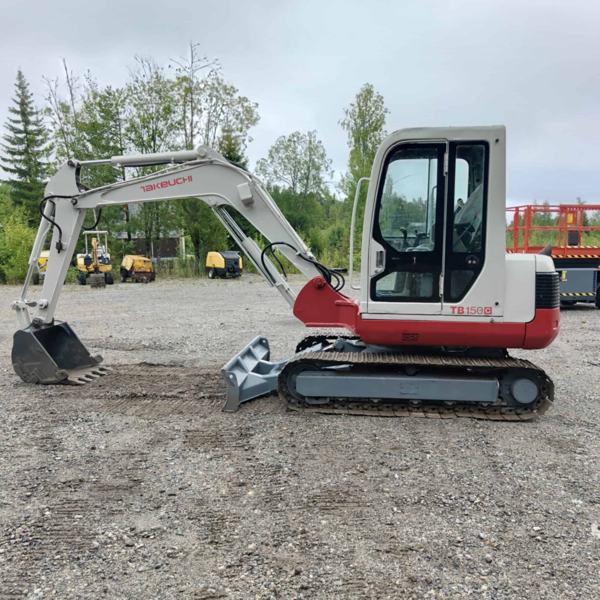 Takeuchi TB150C Rautatelainen Minikaivuri vm 2012 - Image 7