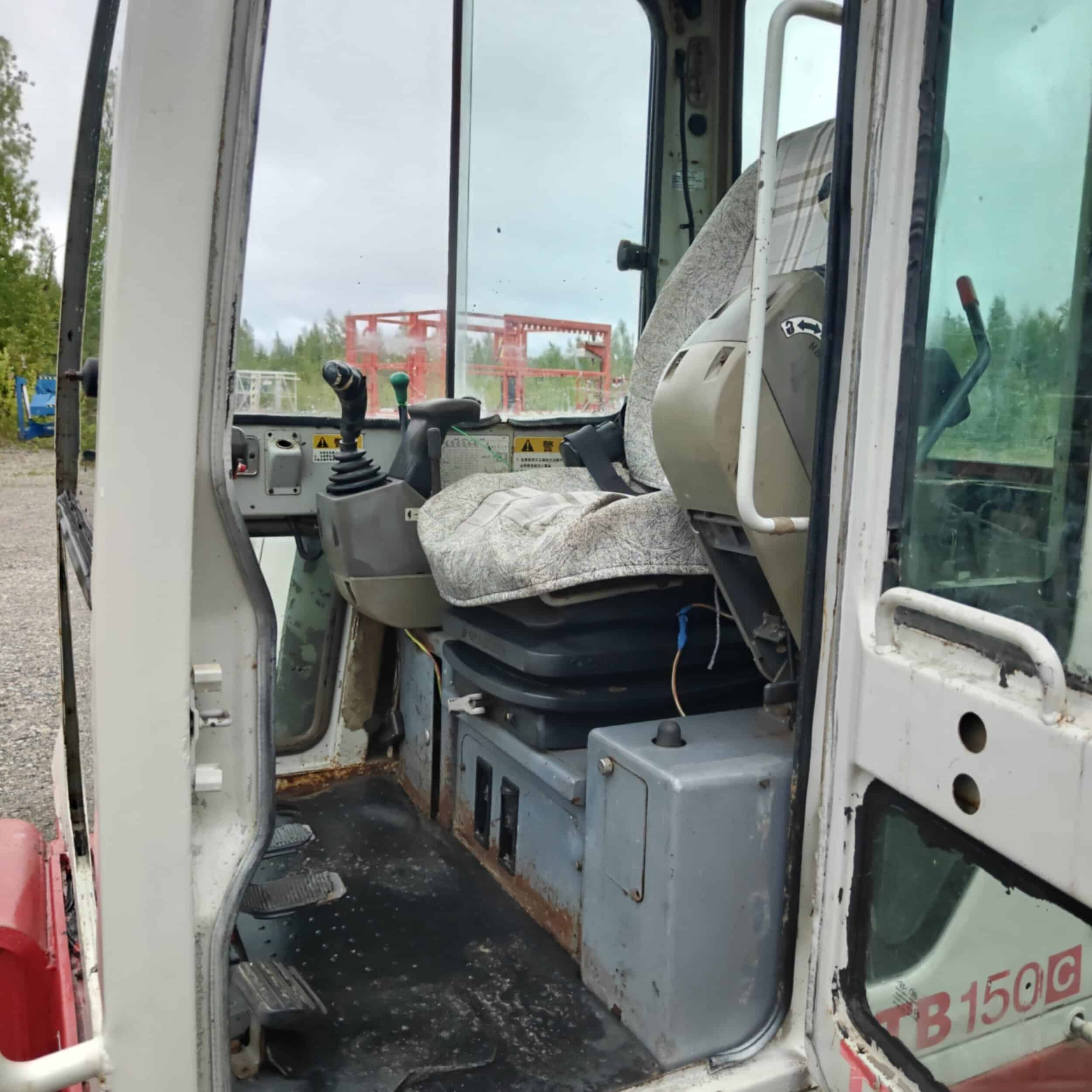 Takeuchi TB150C Rautatelainen Minikaivuri vm 2012 - Image 9