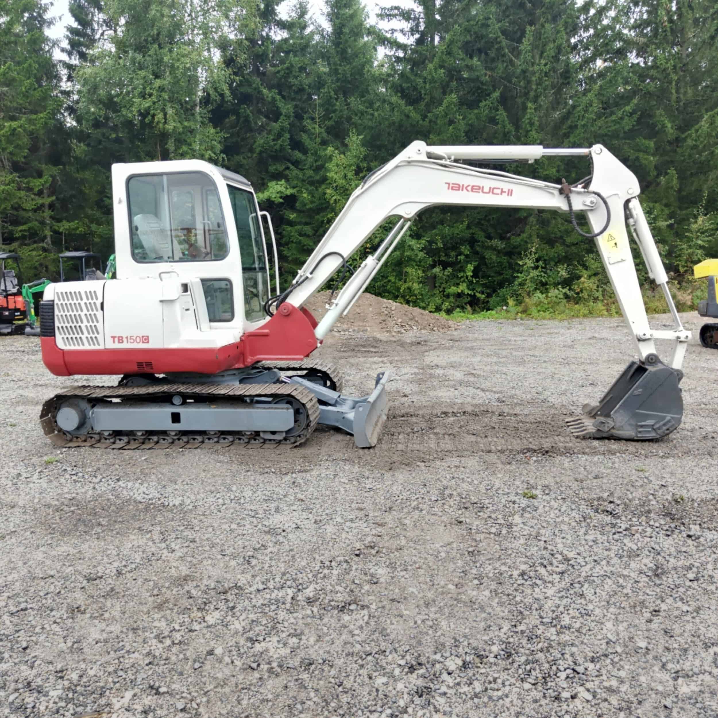 Takeuchi TB150C Rautatelainen Minikaivuri vm 2012 - Image 6