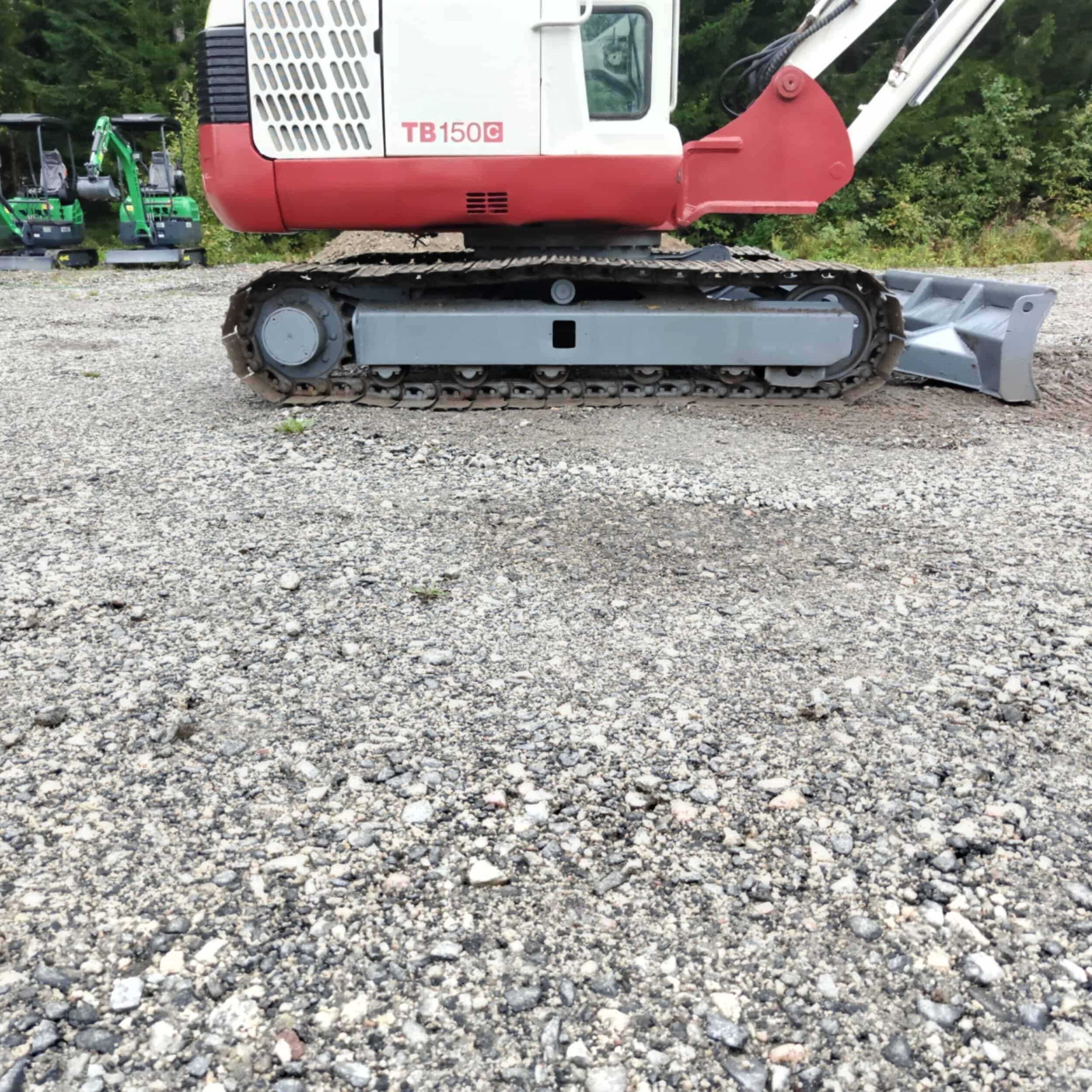 Takeuchi TB150C Rautatelainen Minikaivuri vm 2012 - Image 15
