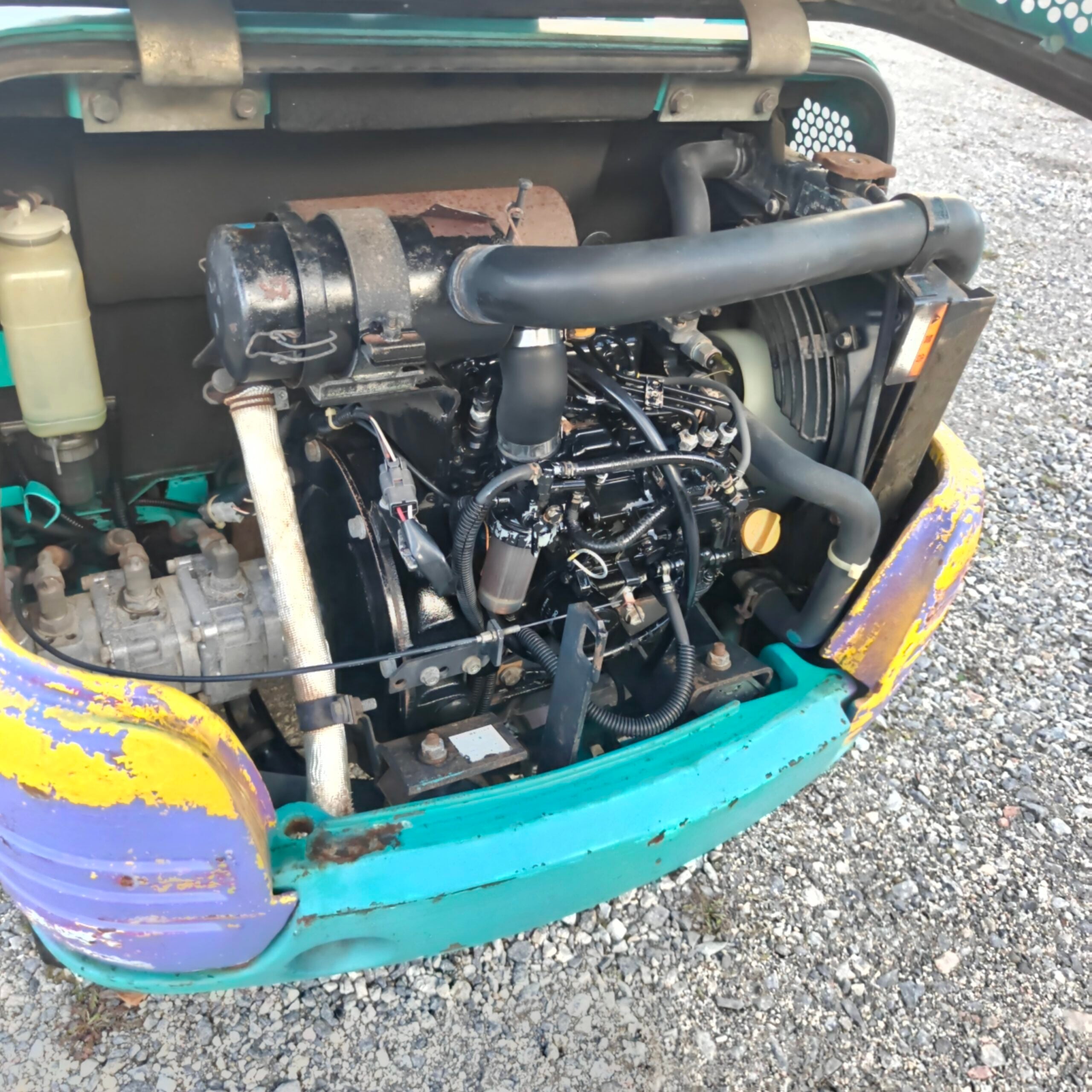 KOMATSU PC07-2E Kumitelainen minikaivuri - Image 18