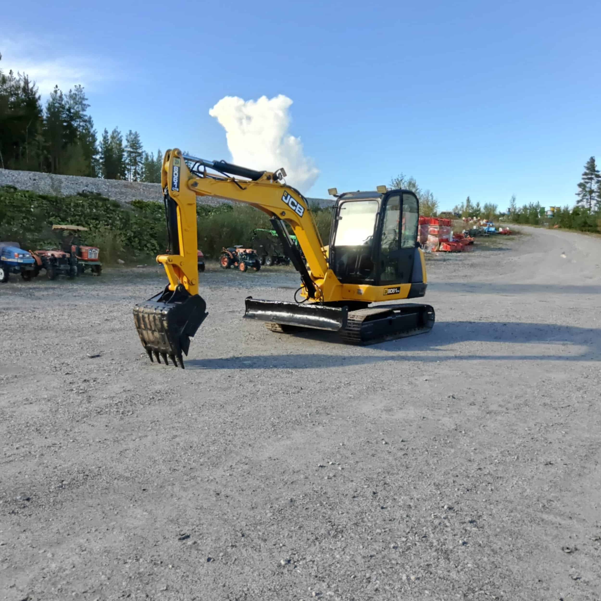 JCB 8061 400mm Rautatelainen minikaivuri vm2017 - Image 2