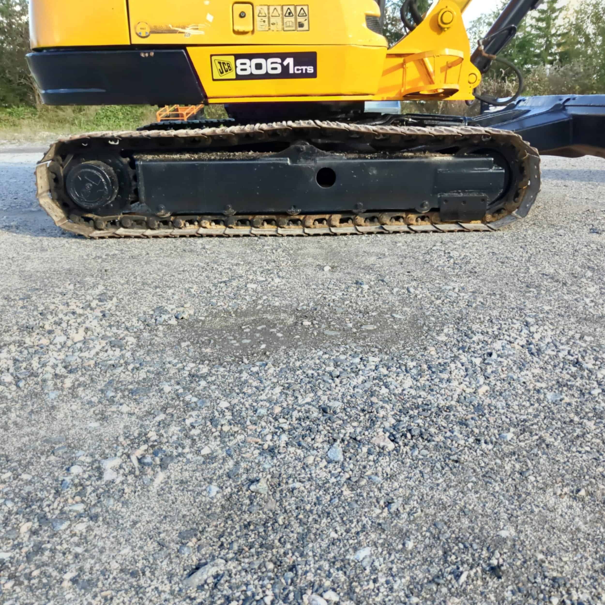 JCB 8061 400mm Rautatelainen minikaivuri vm2017 - Image 9