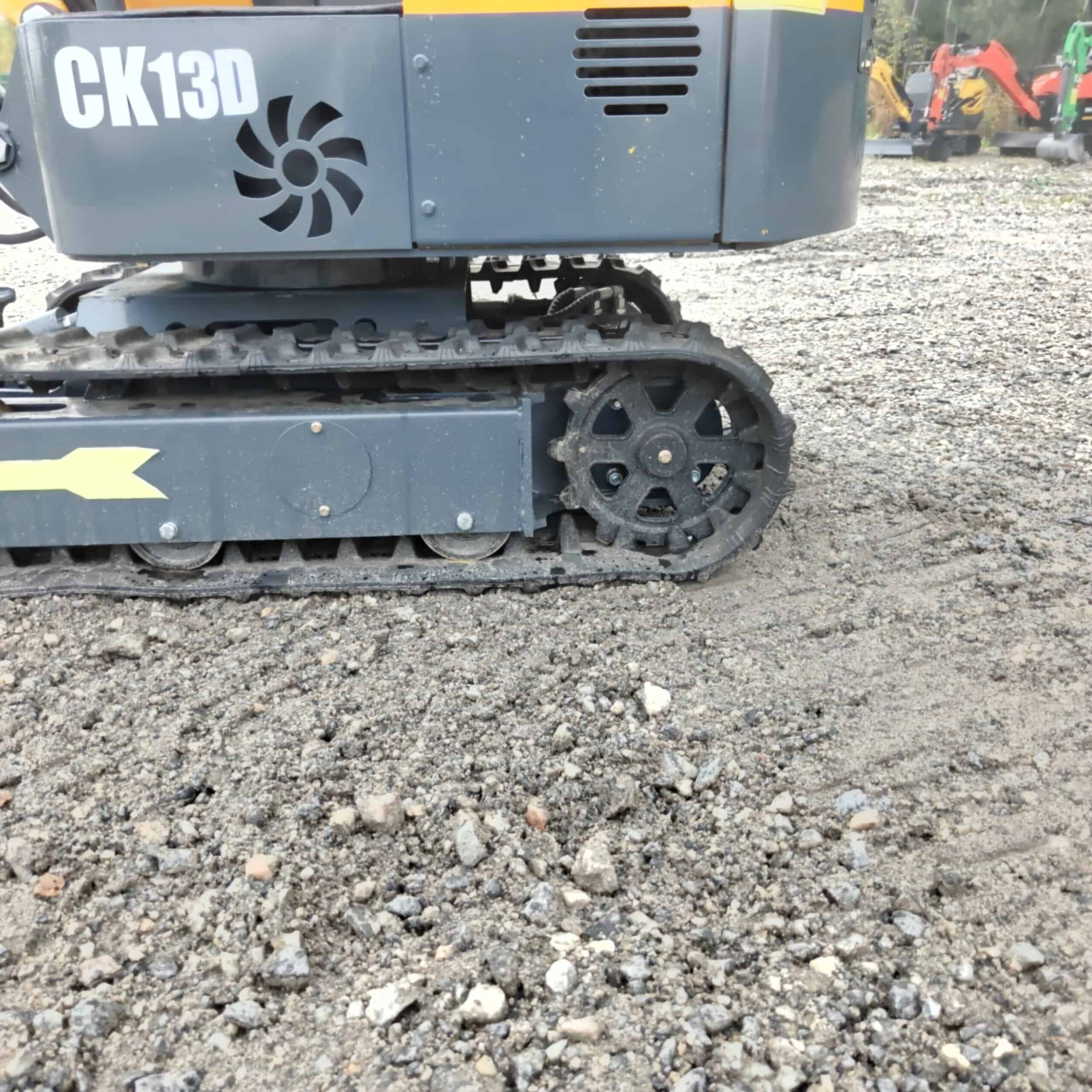 Captok CK13D Kumitelainen minikaivuri esittelykone vm2026 - Image 7