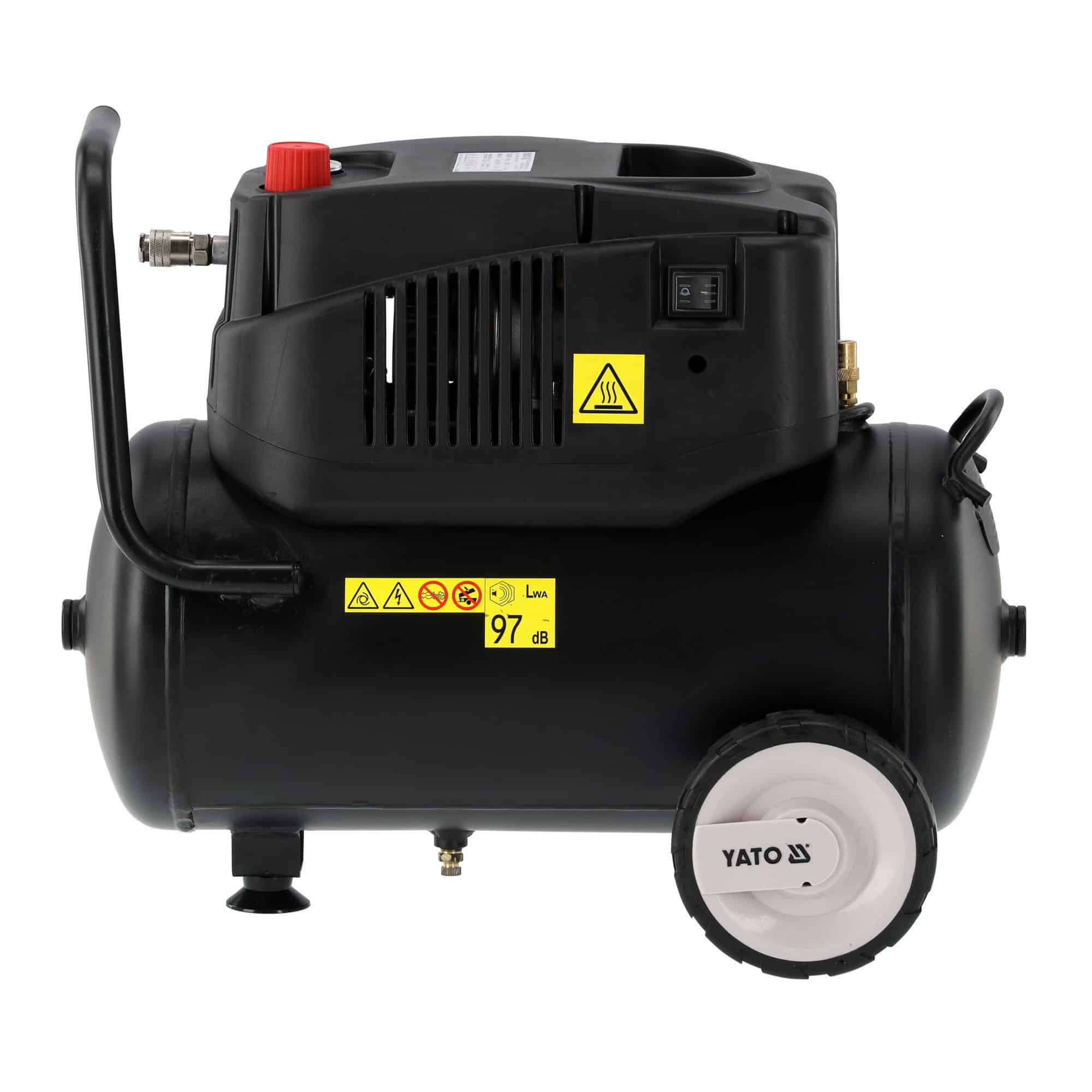 Paineilmakompressori öljytön 24 L 1200 W, Yato - Image 5