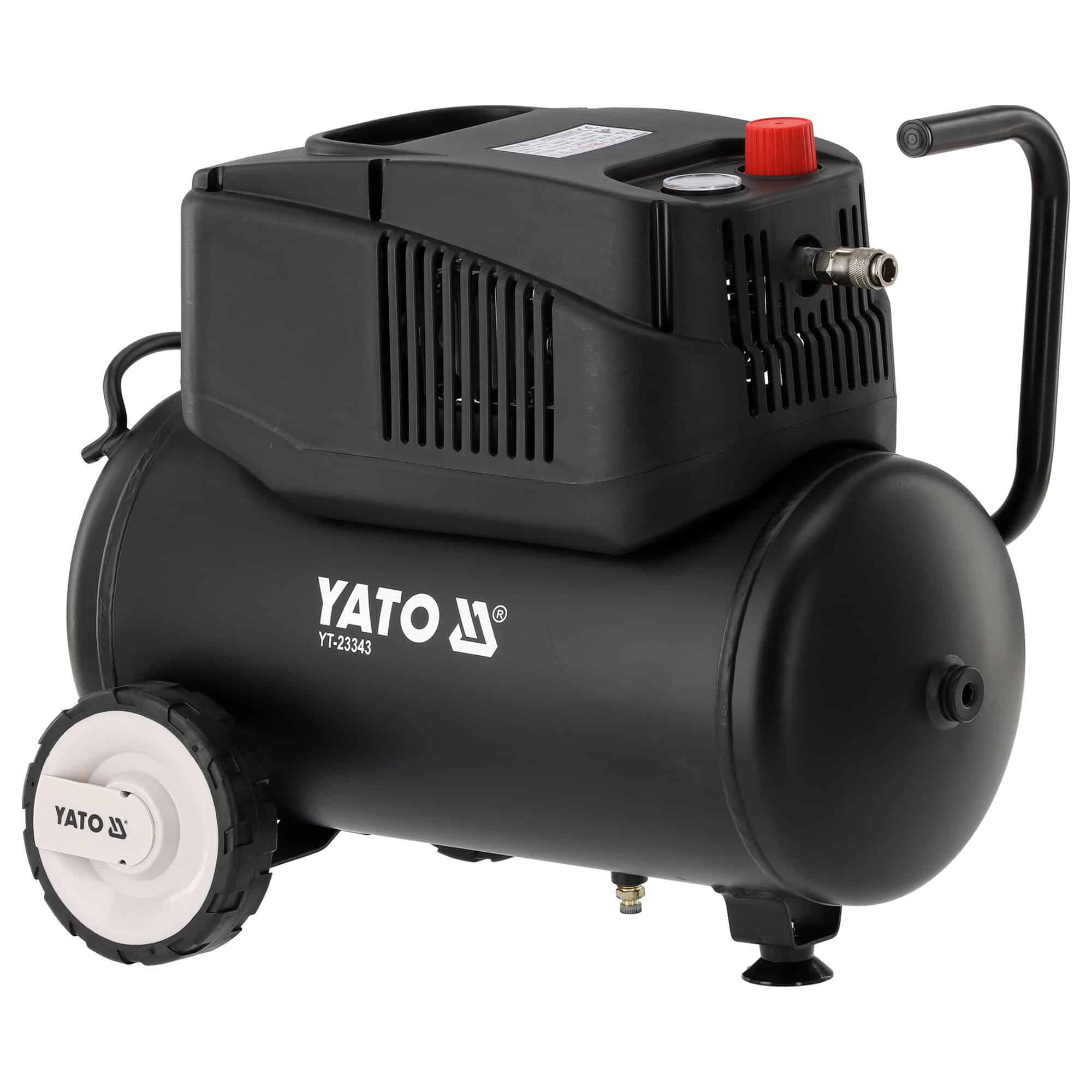 Paineilmakompressori öljytön 24 L 1200 W, Yato.
