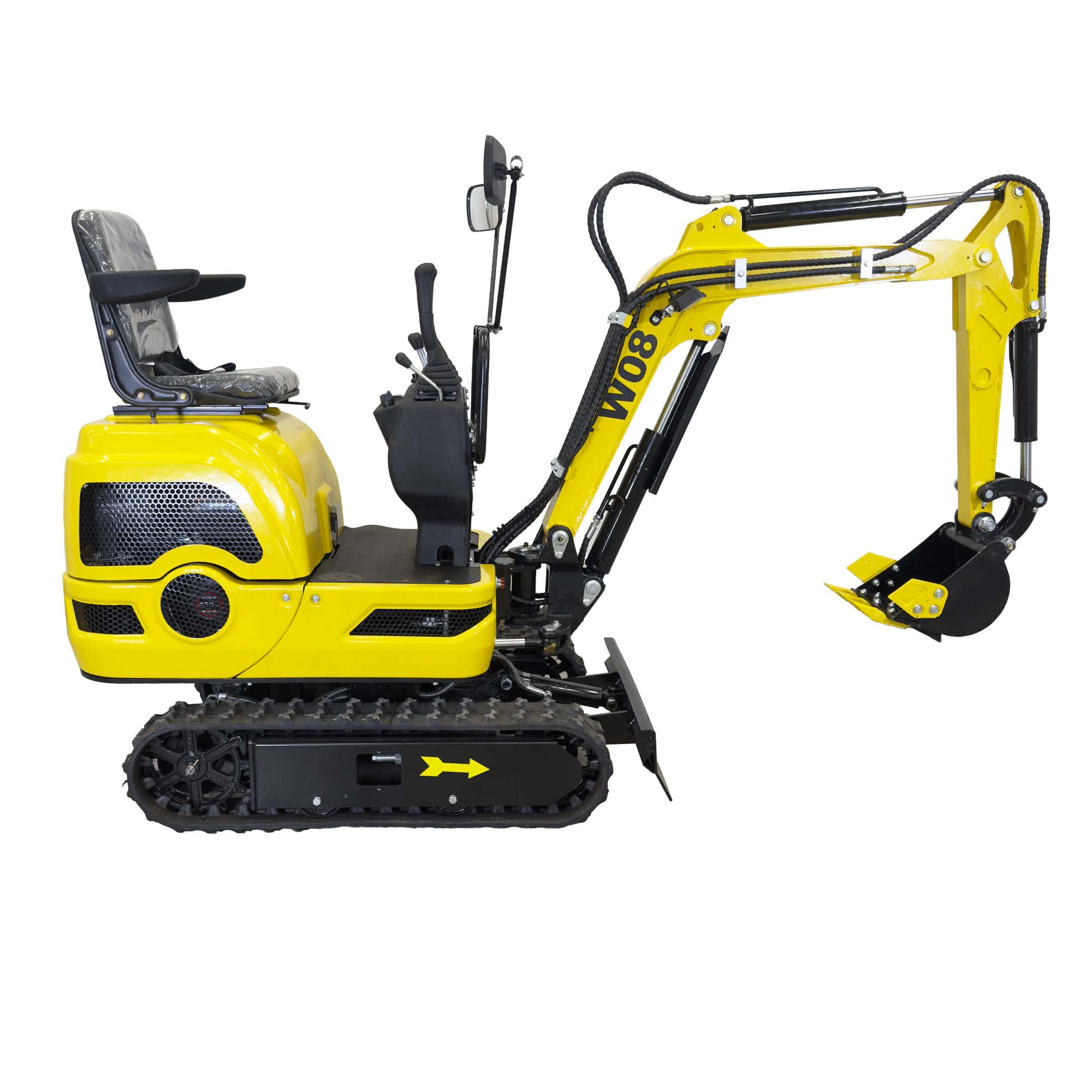 Minikaivuri tyvitaitolla, H-Power W08 - Image 3