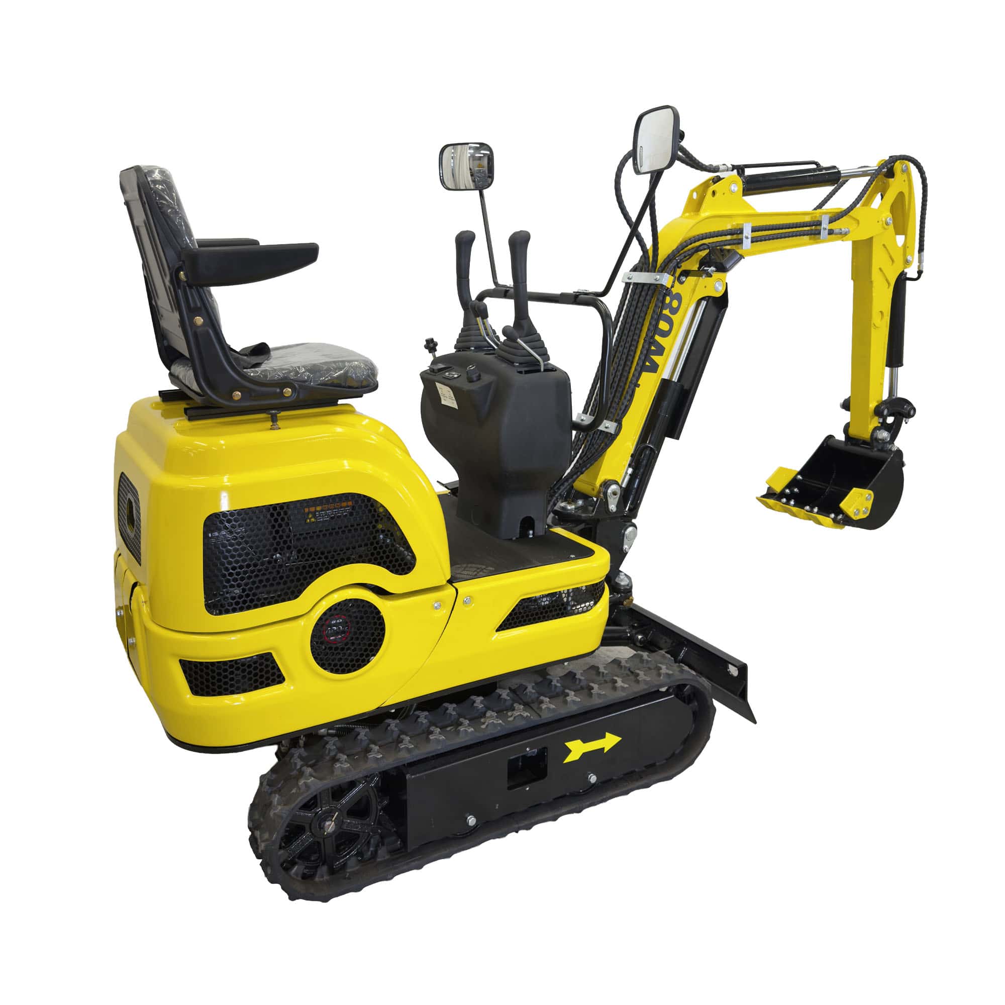 Minikaivuri tyvitaitolla, H-Power W08 - Image 2