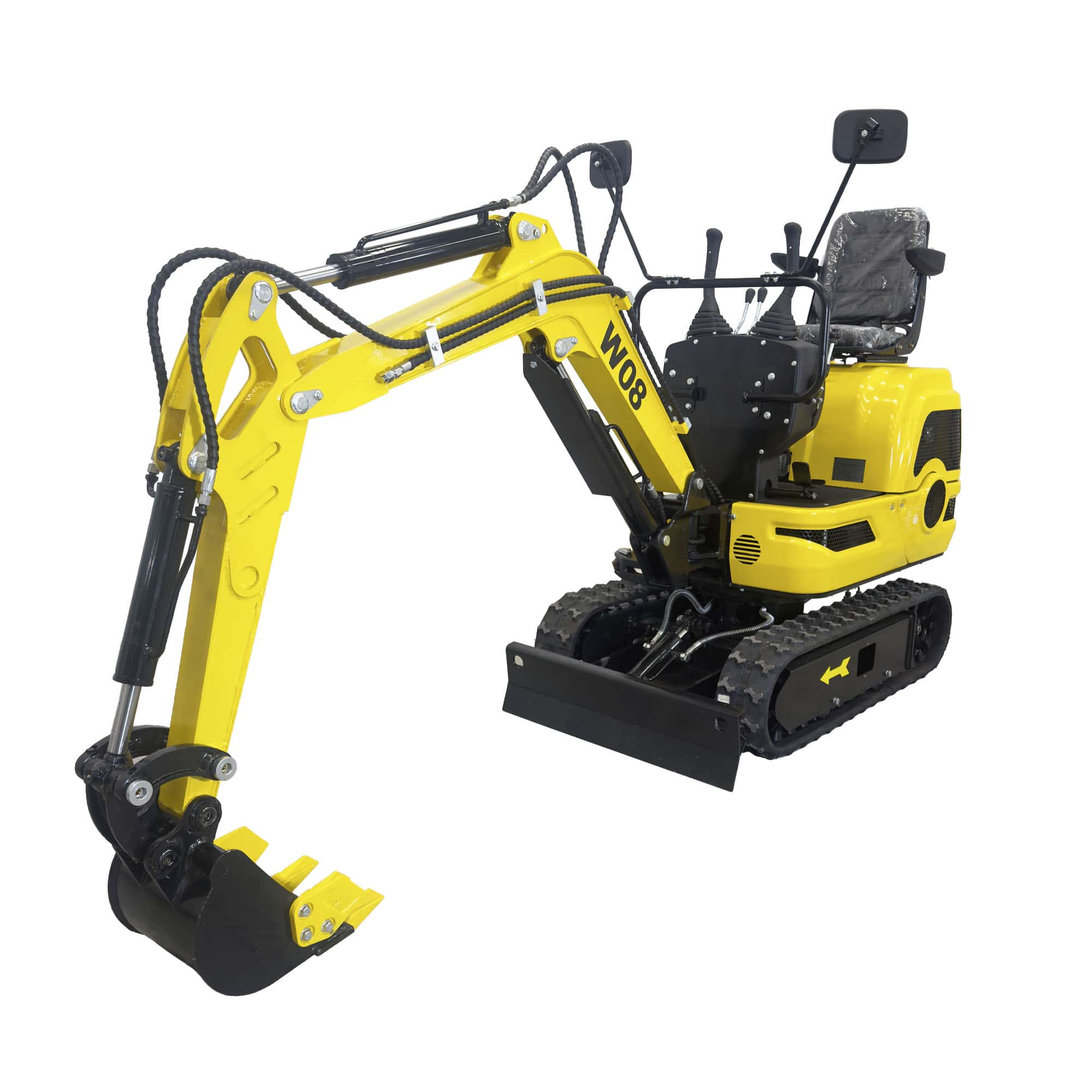Minikaivuri tyvitaitolla, H-Power W08 - Image 8