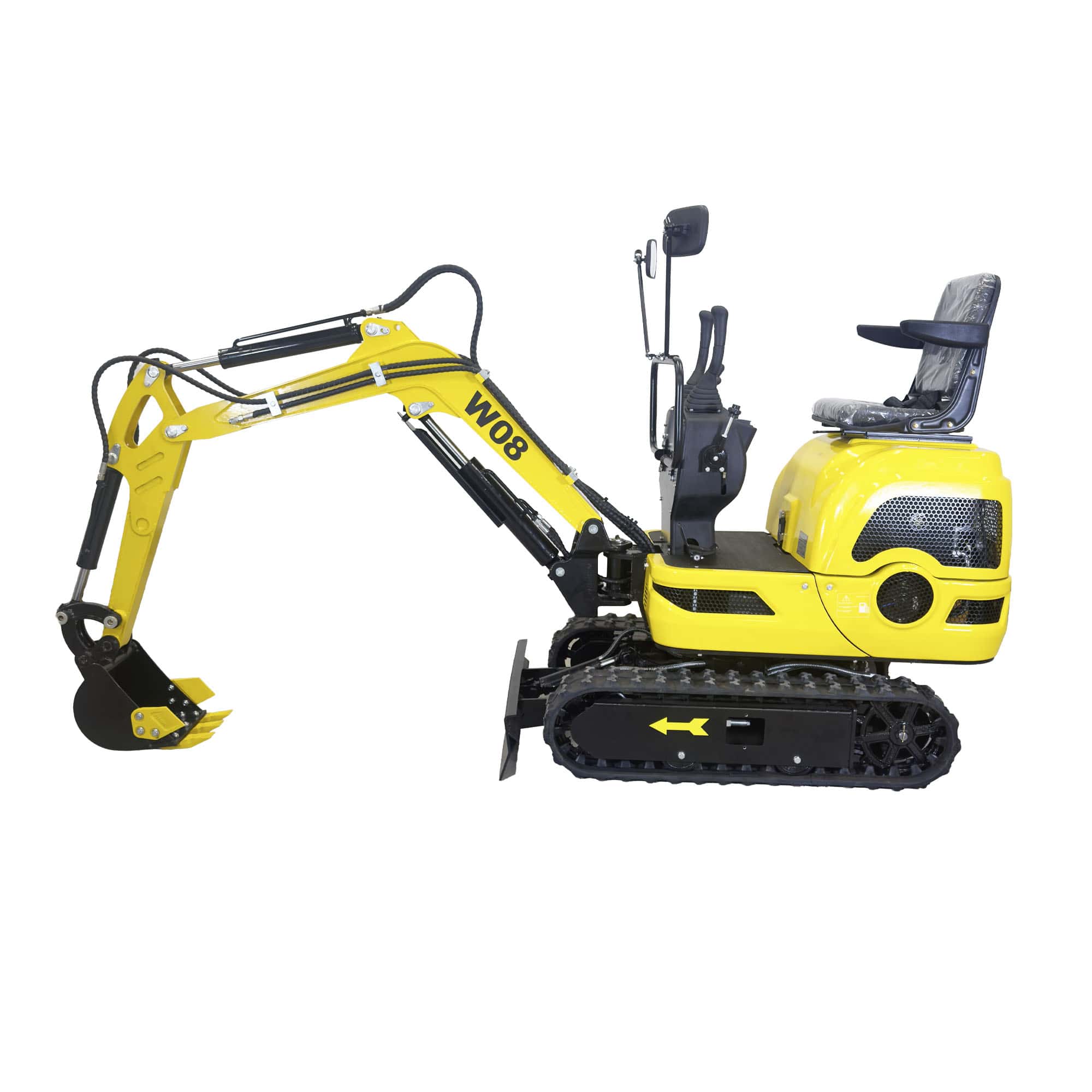 Minikaivuri tyvitaitolla, H-Power W08 - Image 11