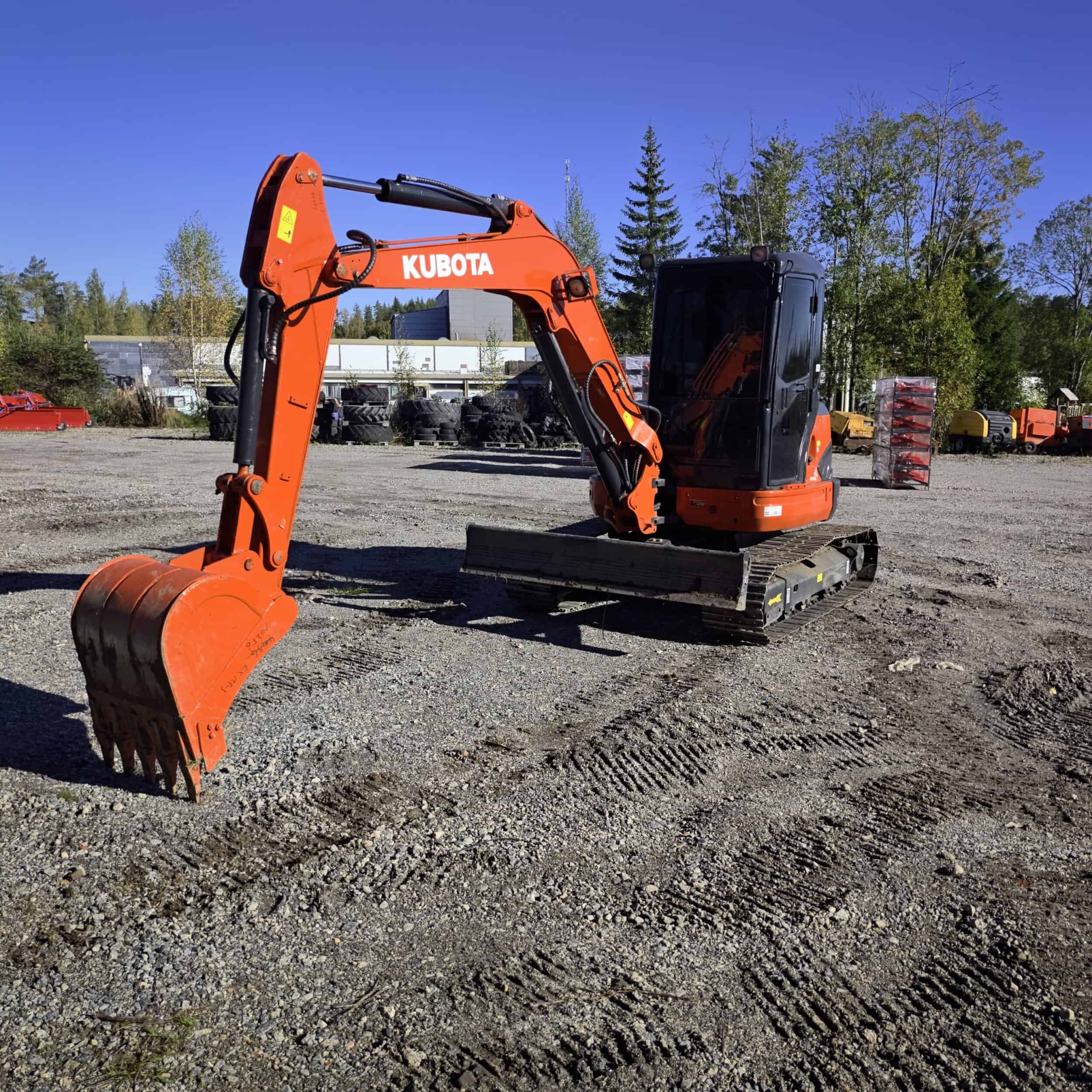 Kubota KX155-3SZ Rautatelainen minikaivuri vm2018 - Image 2