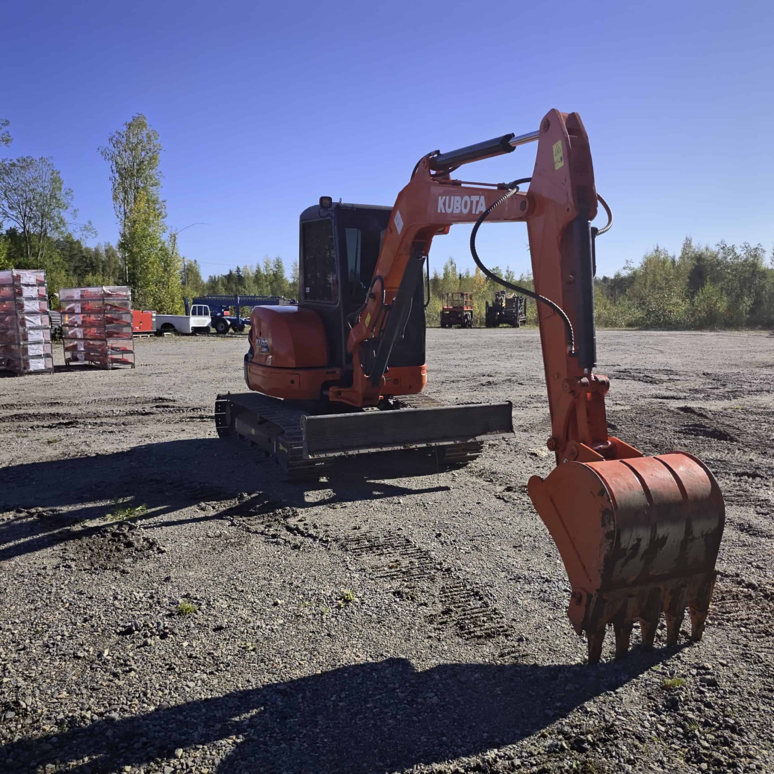 Kubota KX155-3SZ Rautatelainen minikaivuri vm2018 - Image 4