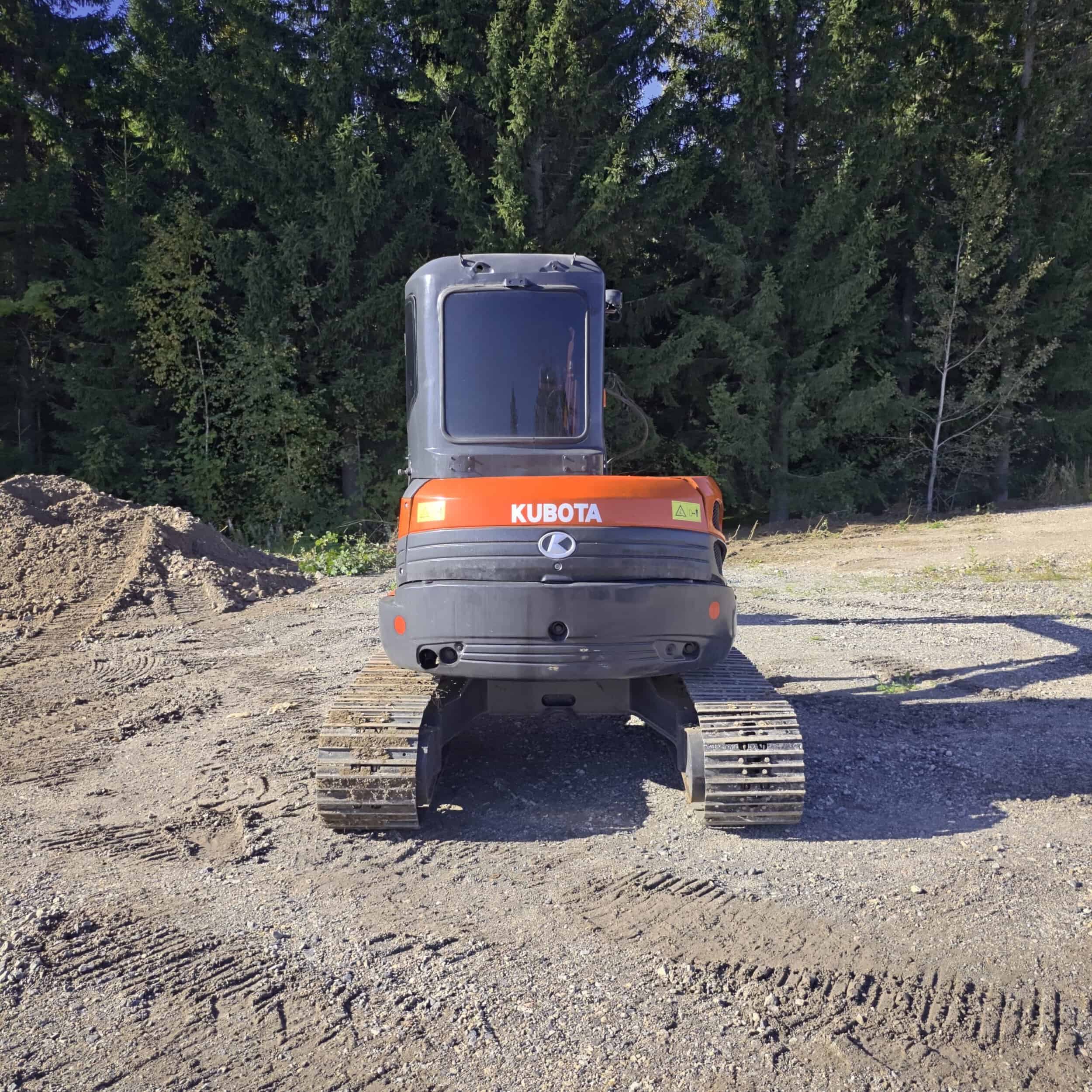 Kubota KX155-3SZ Rautatelainen minikaivuri vm2018 - Image 5