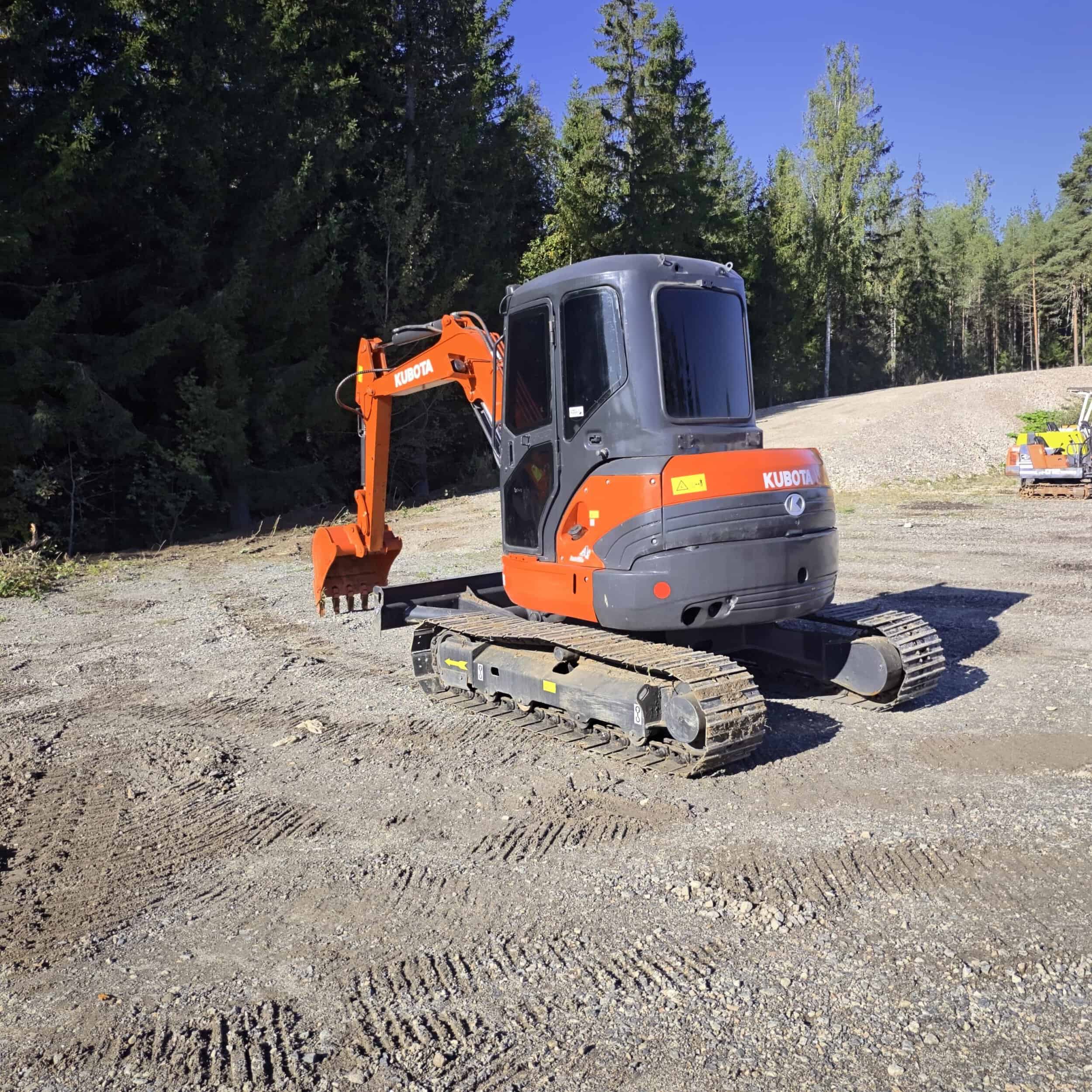 Kubota KX155-3SZ Rautatelainen minikaivuri vm2018 - Image 3