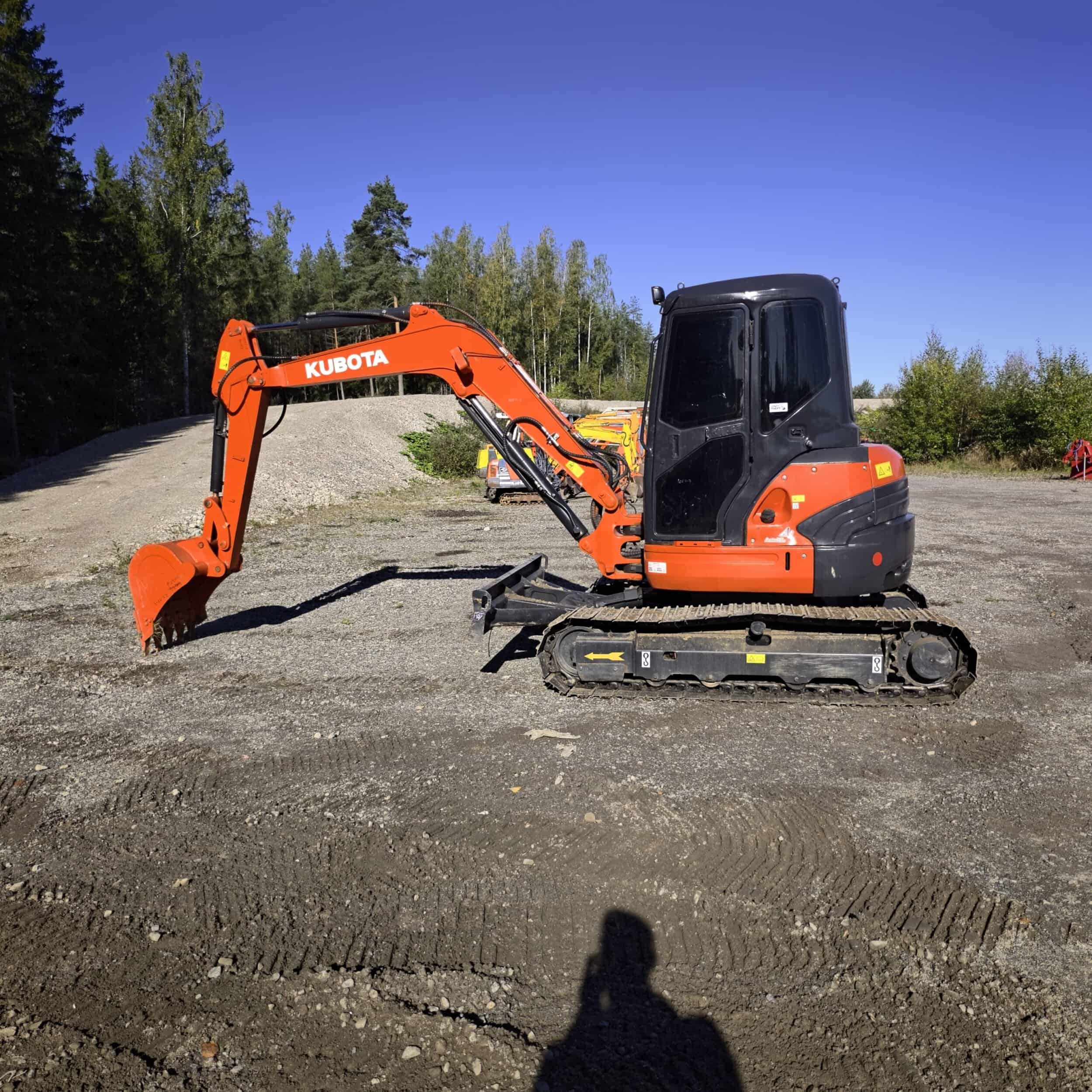 Kubota KX155-3SZ Rautatelainen minikaivuri vm2018 - Image 6