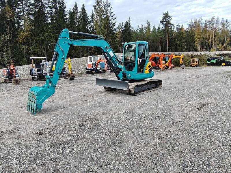 Kubota KX161-3SZ Rautatelainen minikaivuri vm2012