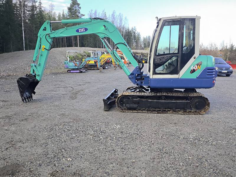 IHI 60N Rautatelainen minikaivuri