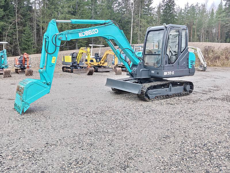 Kobelco SK55-C 400mm Pads, Blade, Piped s/n. PZ02-C3143 vm.2011