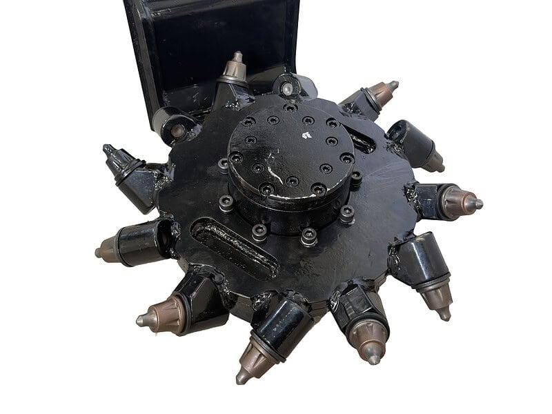 Asfalttijyrsin kaivinkoneeseen, H-Power W08/W10.