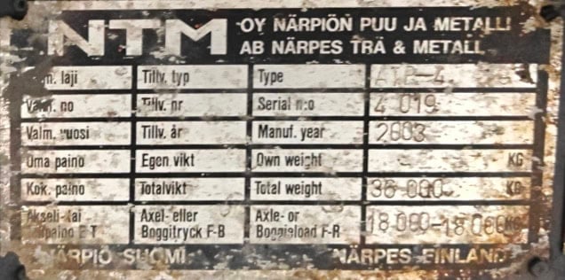 NTM 4 akselinen avo täysperävaunu - Image 20