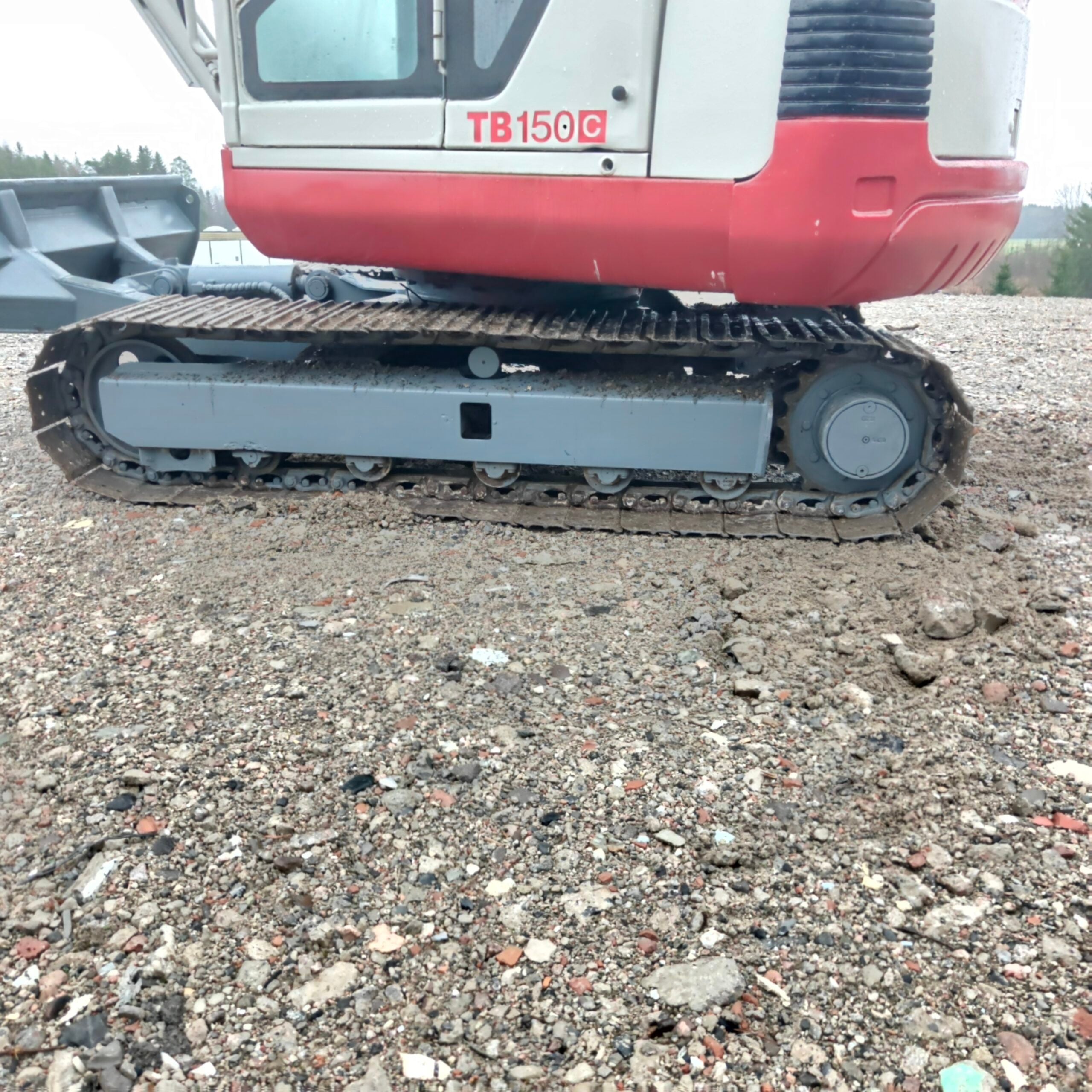 Takeuchi TB150C Rautatelainen minikaivuri vm2008 - Image 8