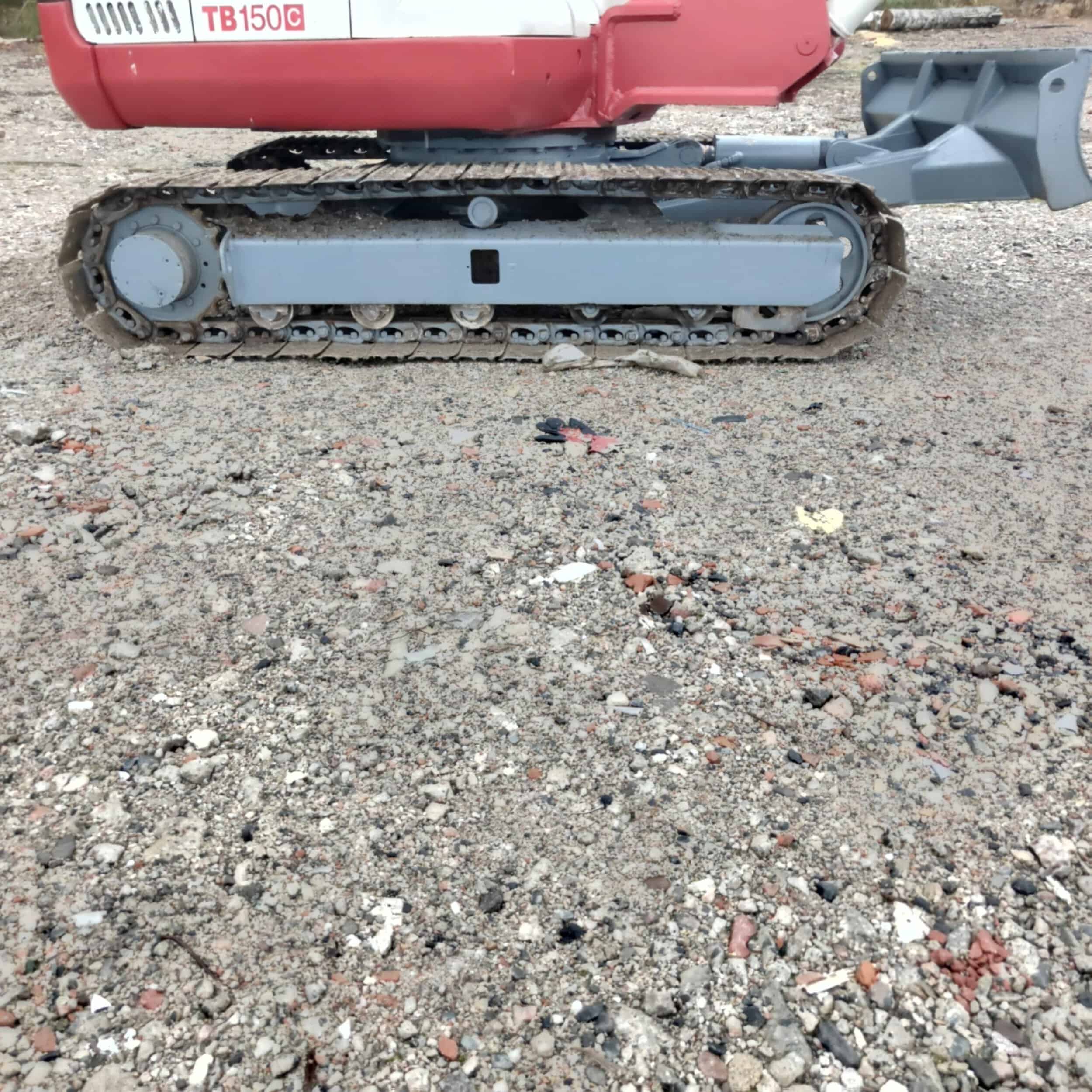 Takeuchi TB150C Rautatelainen minikaivuri vm2008 - Image 14
