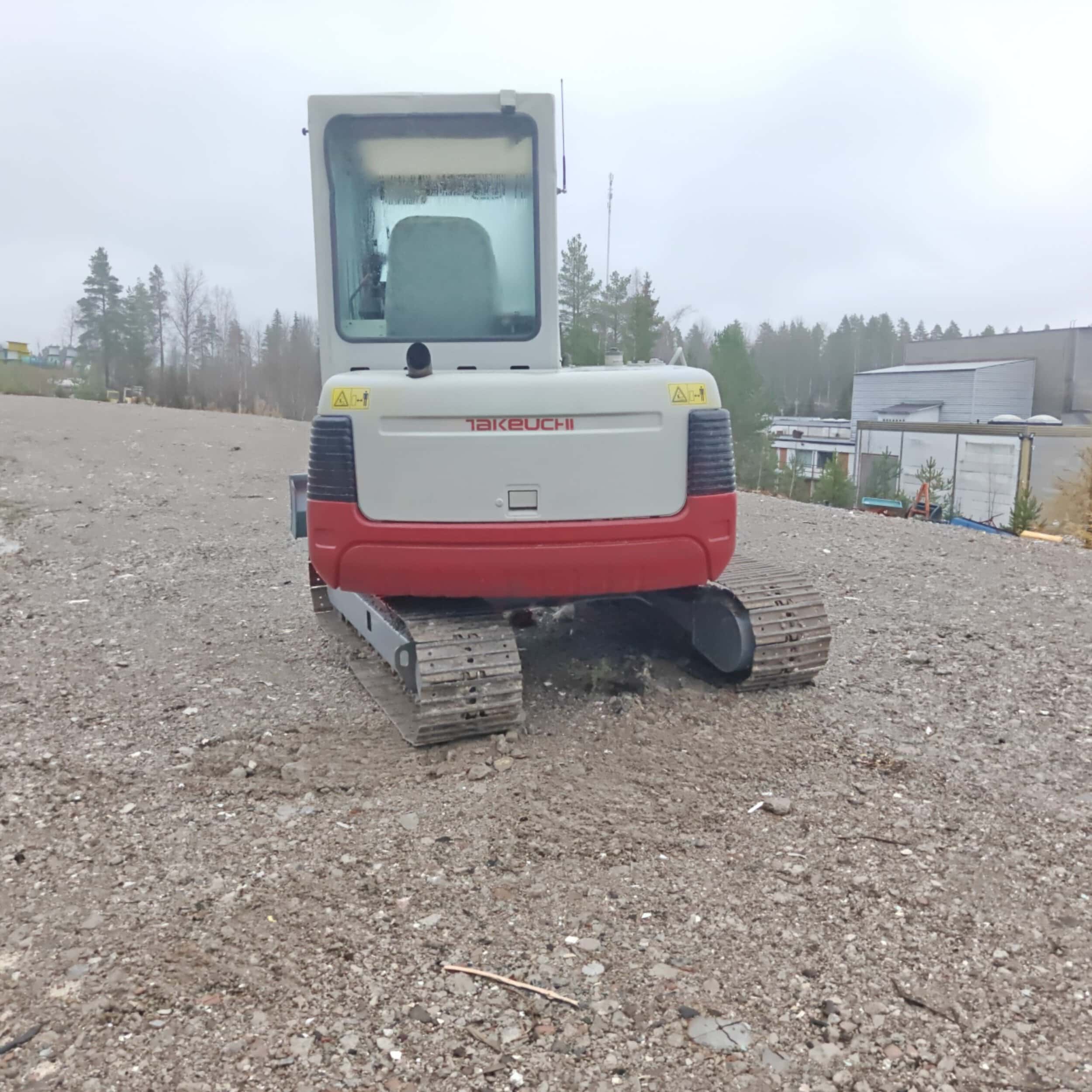 Takeuchi TB150C Rautatelainen minikaivuri vm2008 - Image 5