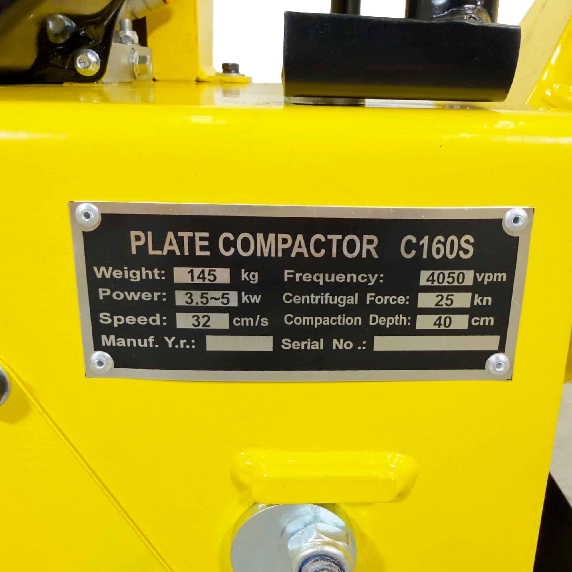 Maantiivistäjä / tärylätkä 145 kg, H-Power - Image 11
